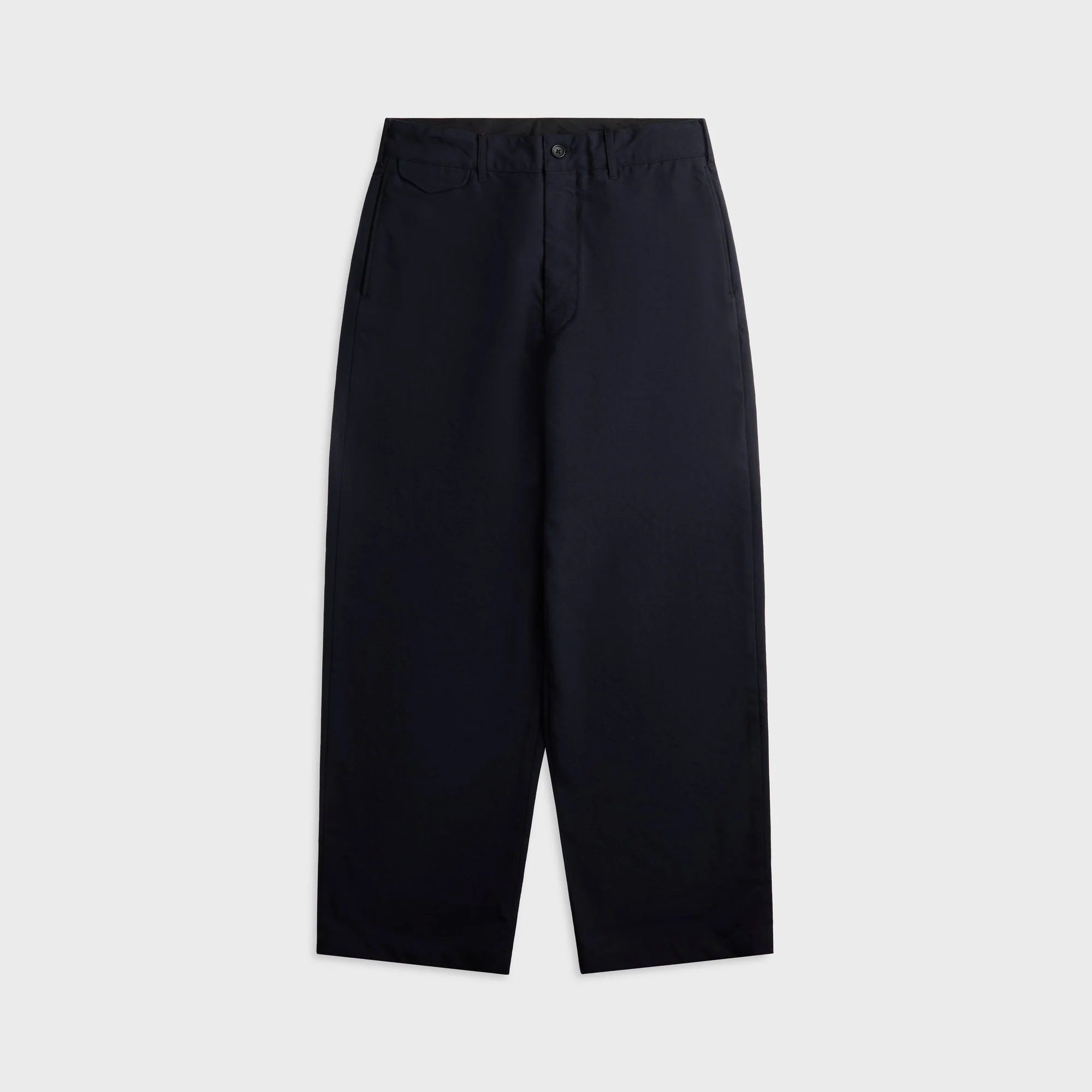 Engineered Garments Wool Uniform Serge Officer Pant - Dark Navy