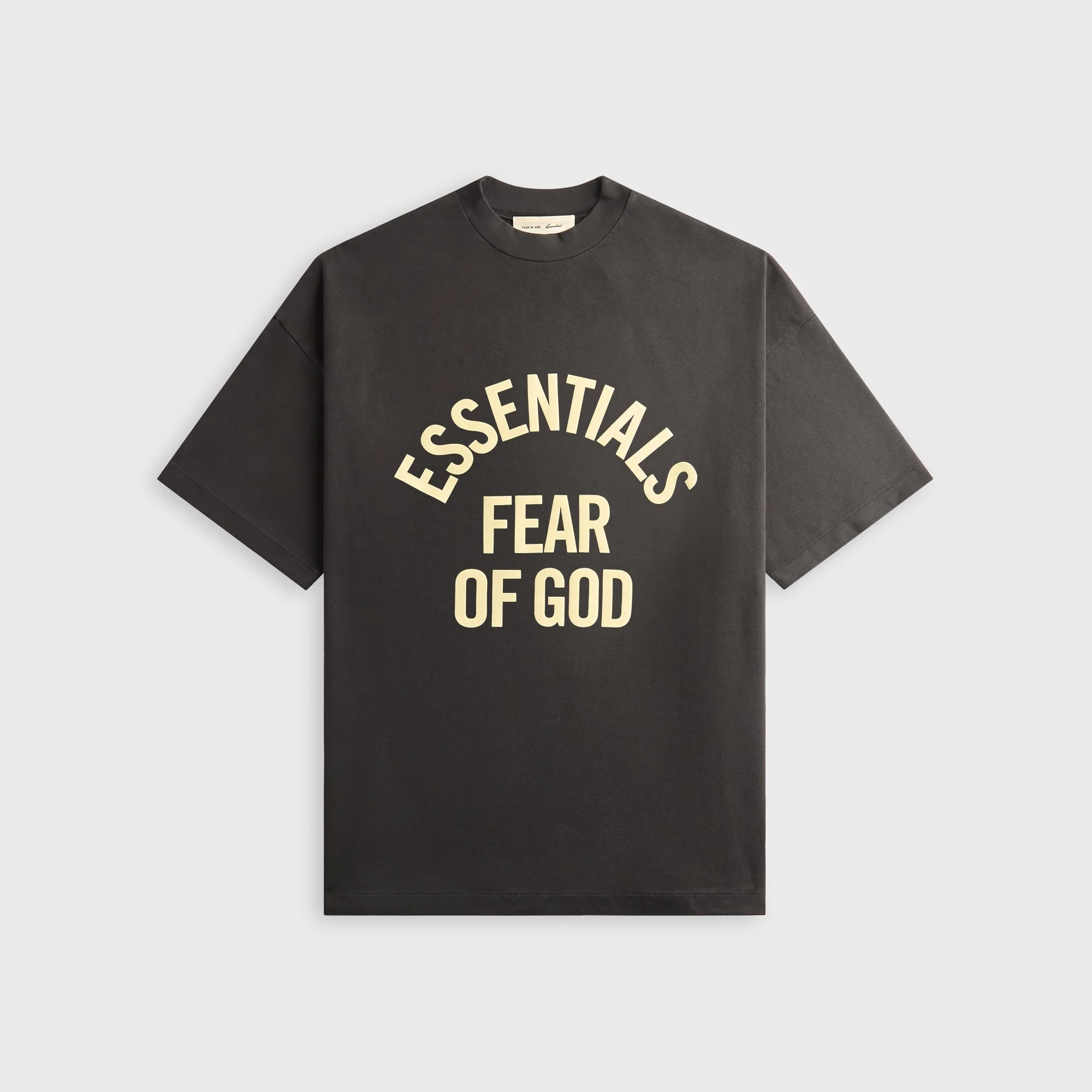 Essentials Campus 90s Short Sleeve Tee - Faded Black