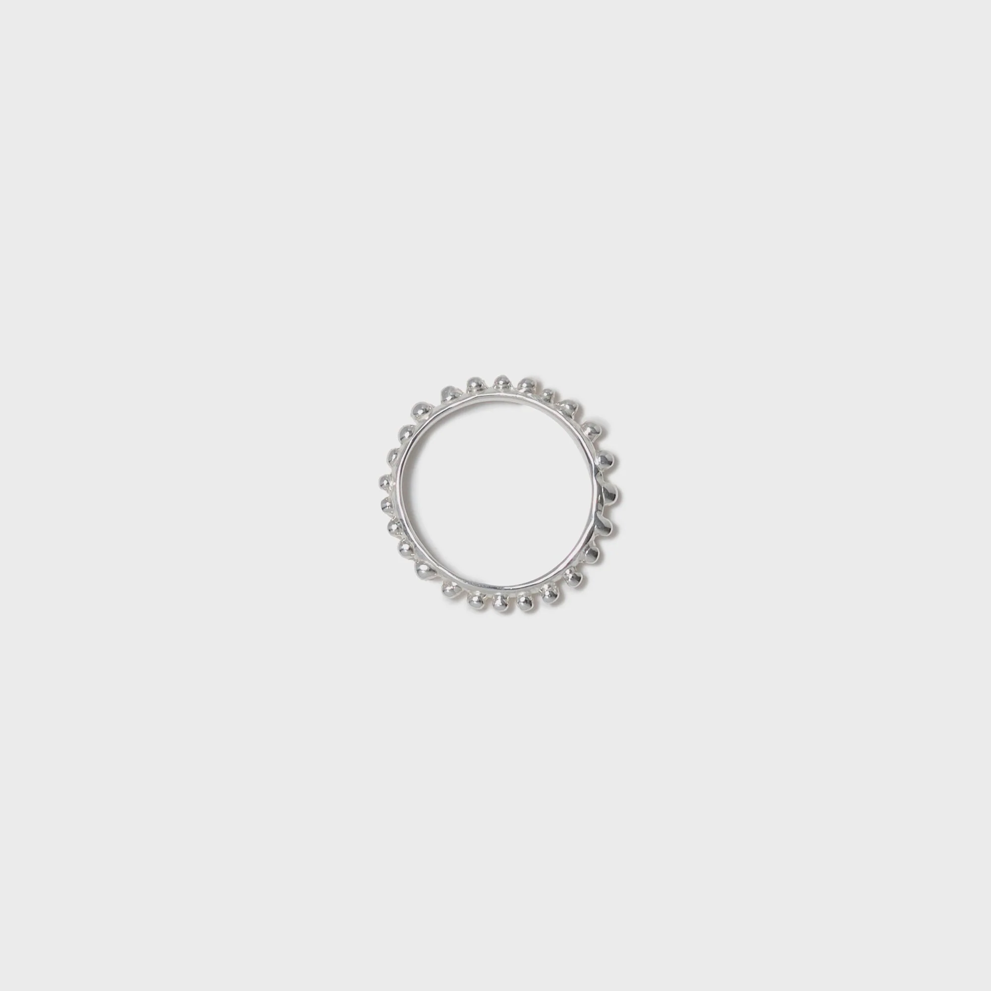 Faris Dotto Ring Slim - Sterling Silver