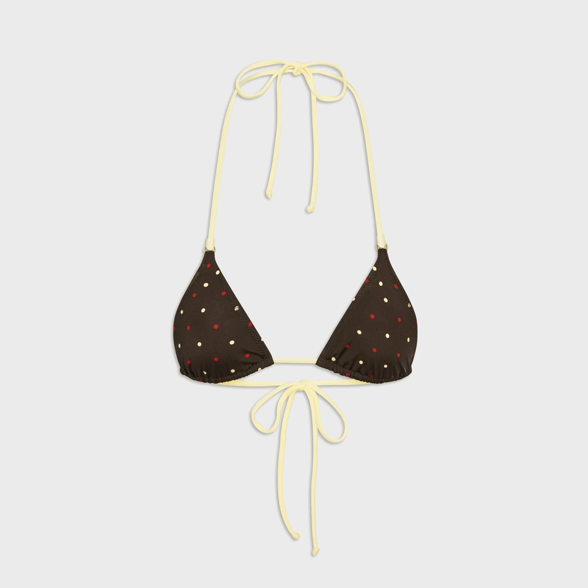 Frankies Bikinis Nick Satin Top - Honey Bug