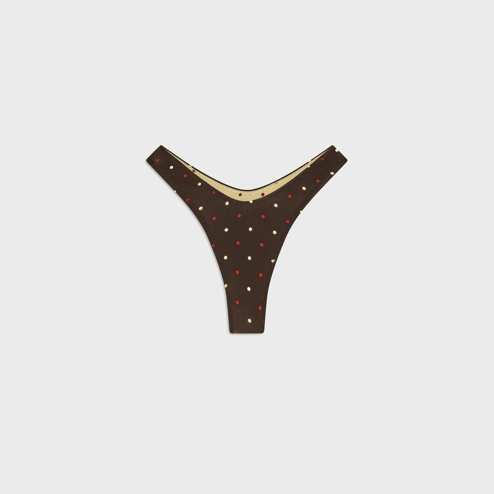 Frankies Bikinis Full Moon Satin Bottom - Honey Bug