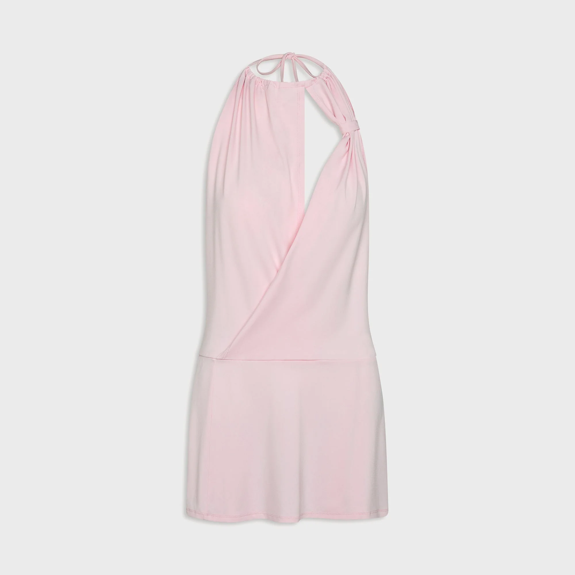 Frankies Bikinis Cindy Wrap Mini Dress - Ballerina