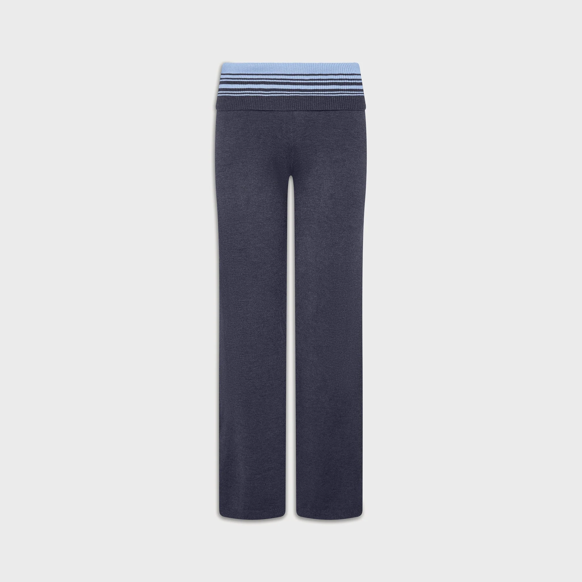 Frankies Bikinis Shore Cloud Knit Pant - Stone Stripe