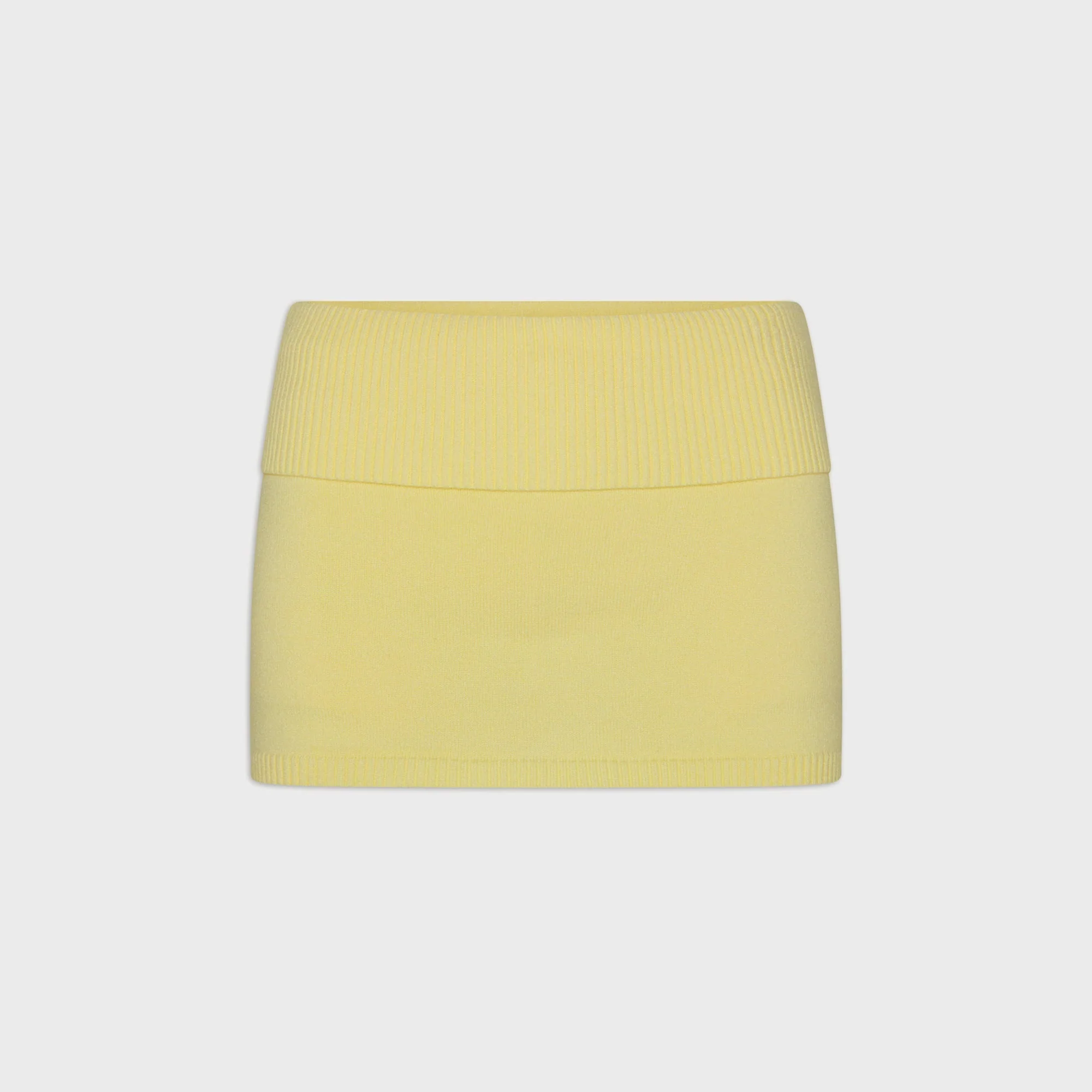 Frankies Bikinis x Jennie Briar Cloud Knit Skort - Morning Light