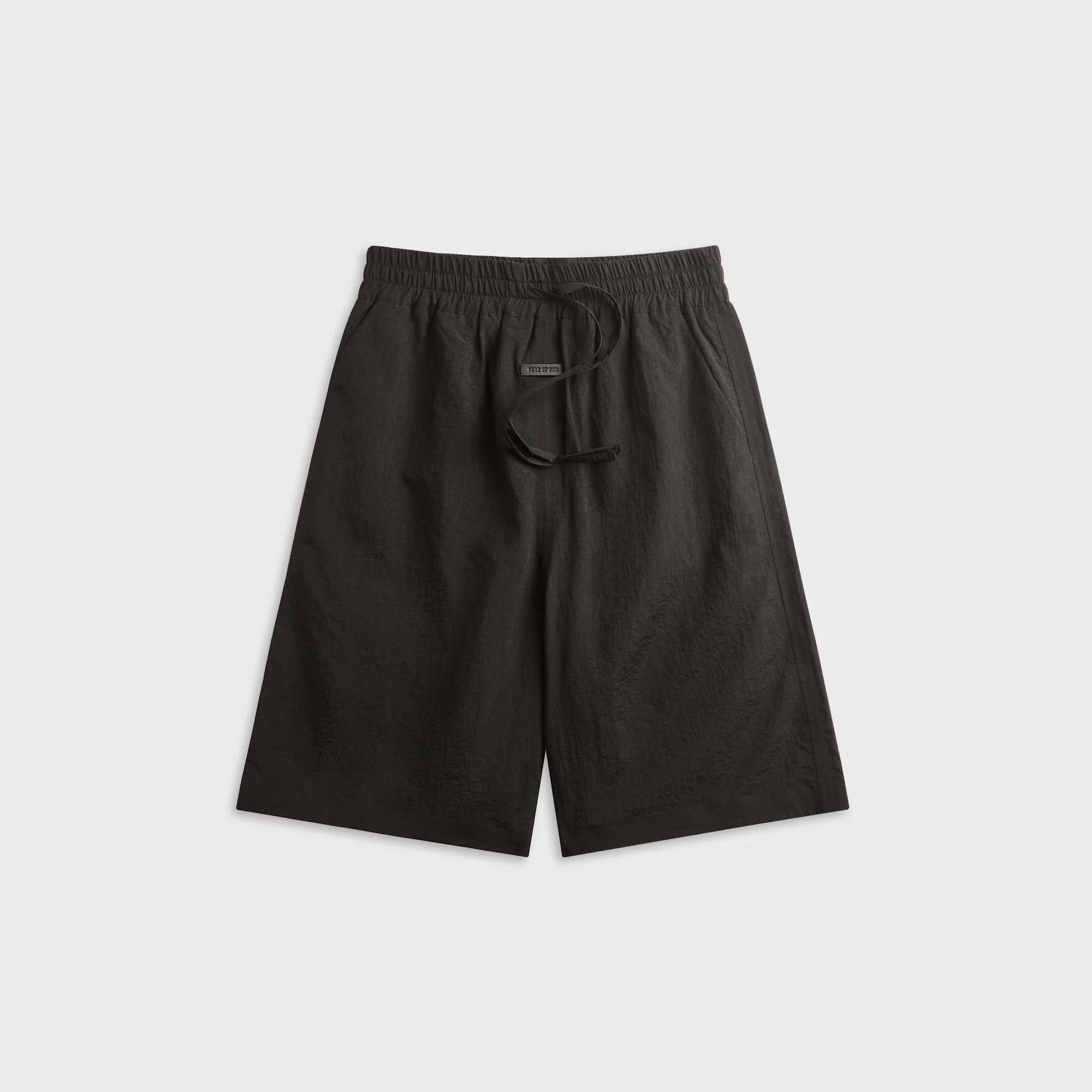Fear of God Nylon Taffeta Padded Sport Short - Black
