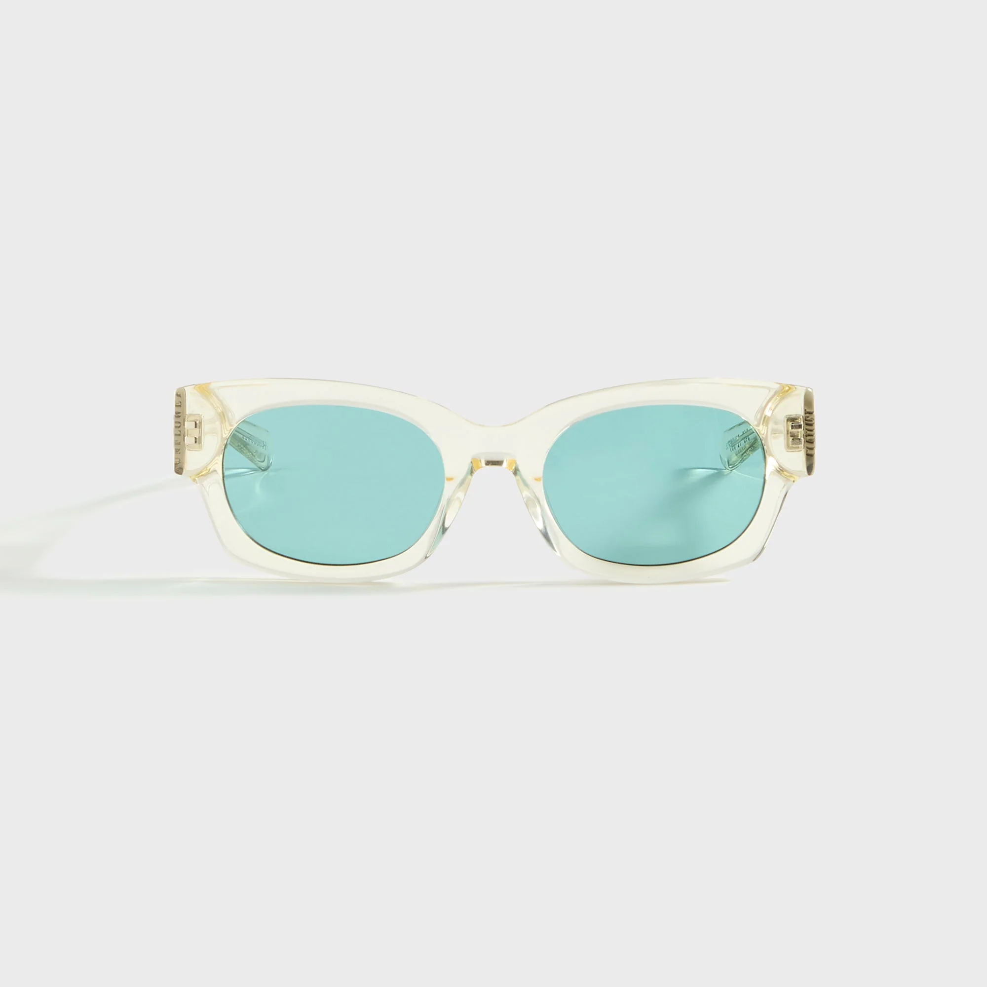 Flatlist Shade 01 - Crystal Yellow / Solid Teal Lens