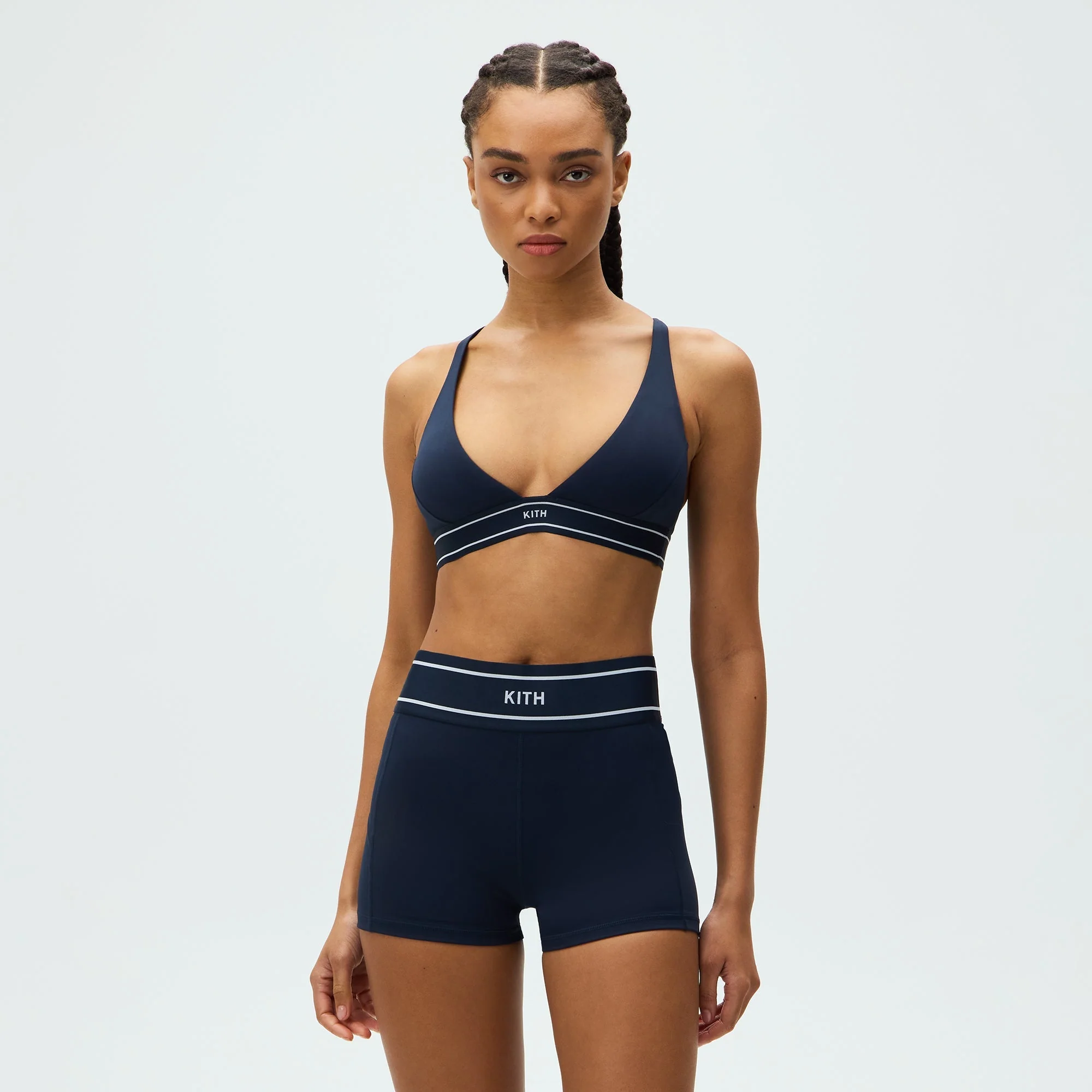 Kith Women Cay Plunge Active Bra - Nocturnal - Image 2