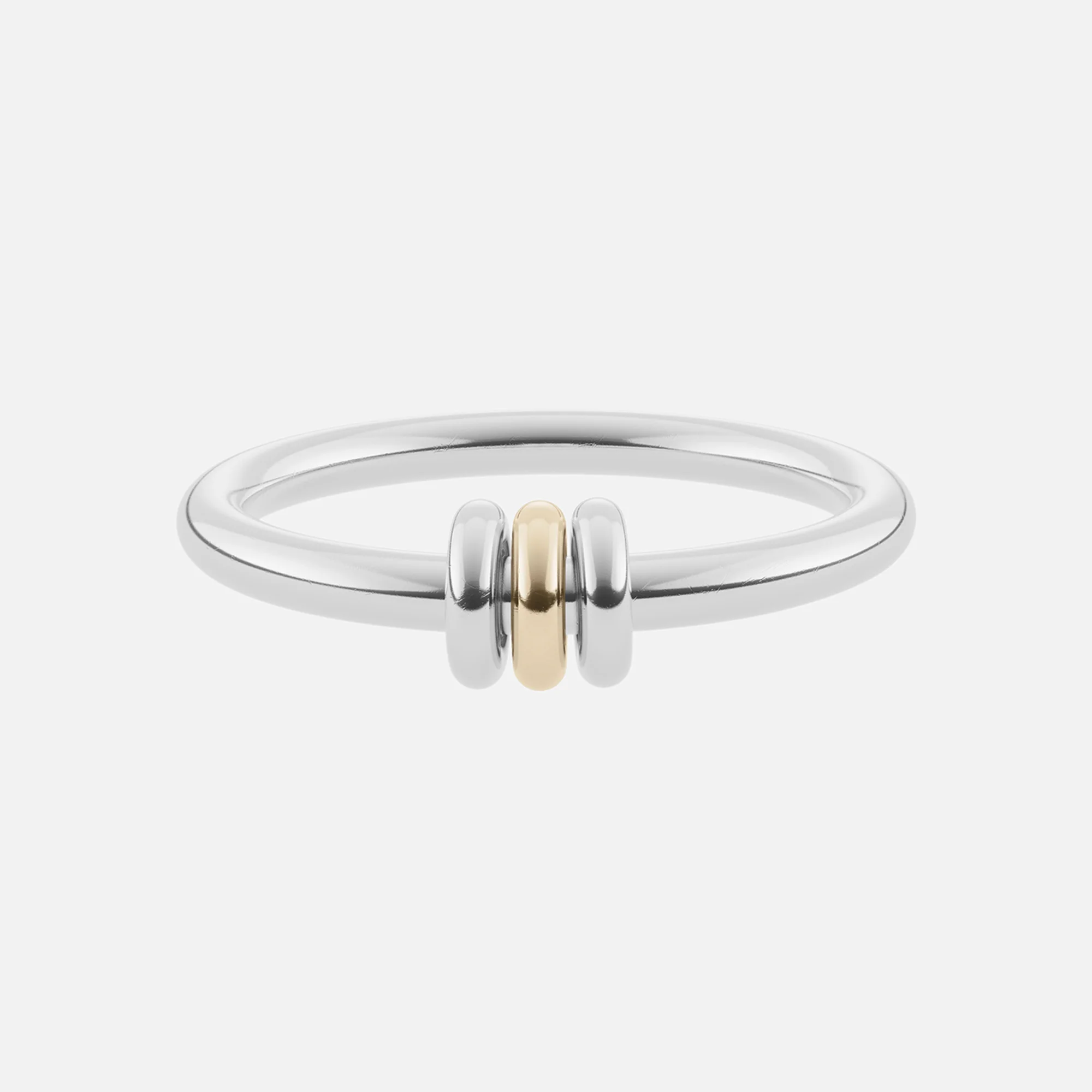 Spinelli Kilcollin Sirius SG Core Ring - Silver / Gold