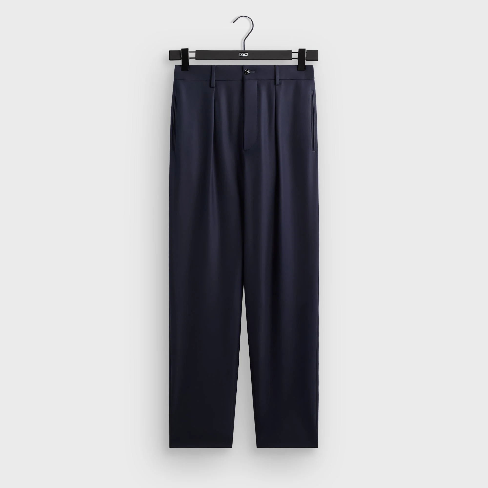 Giorgio Armani &Kin Flat Front Trouser - Blue / Navy