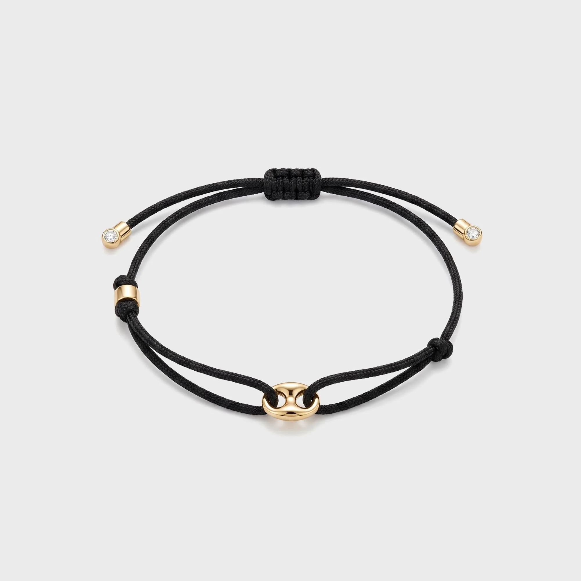 Greg Yuna Mariner Adjustable Cord Bracelet - Gold