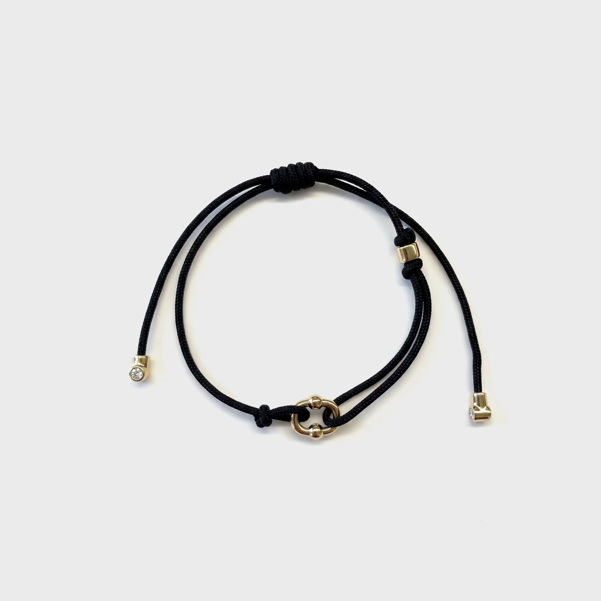 Greg Yuna Umlaut Adjustable Cord Bracelet - Gold