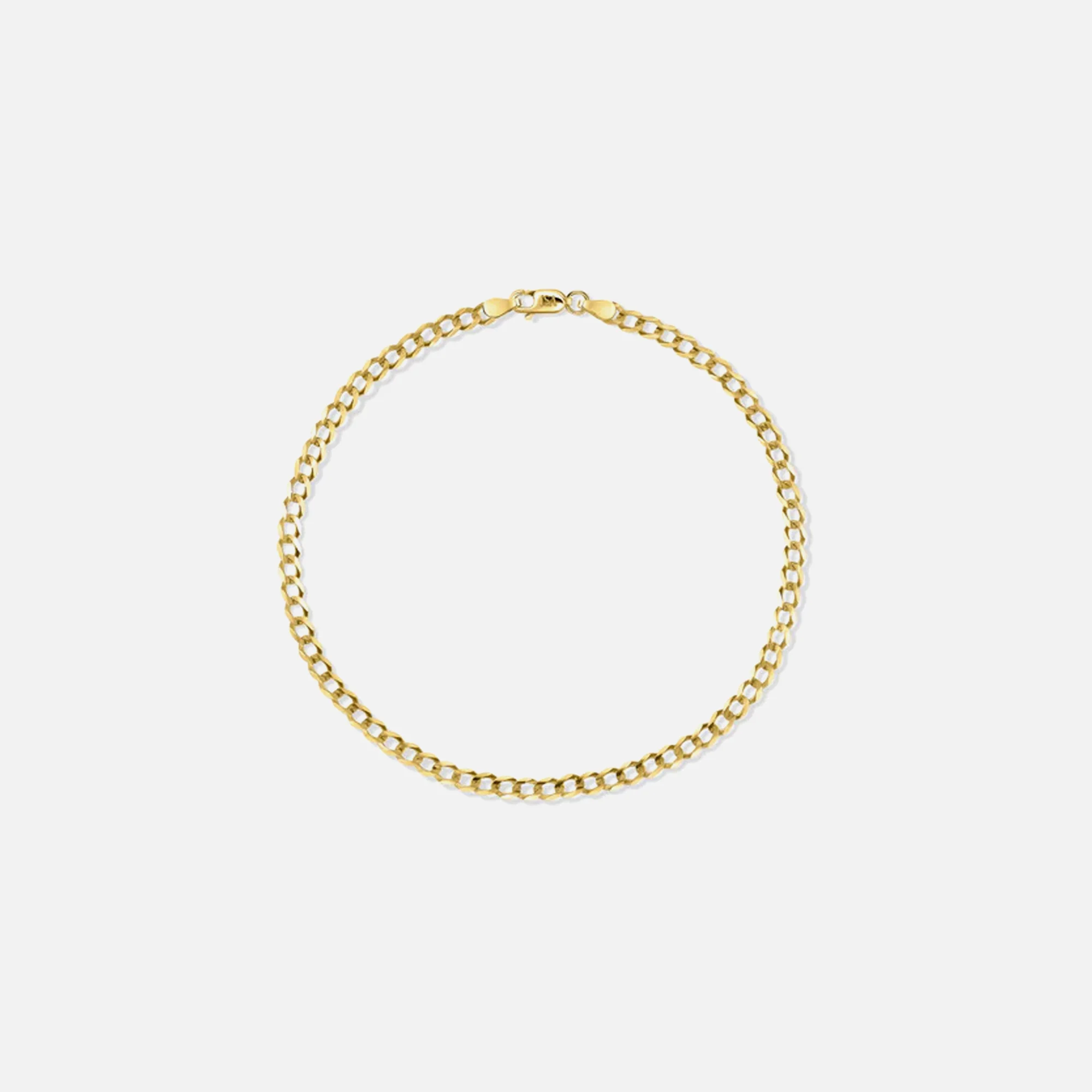 Isa Grutman Cuban Chain Bracelet - Yellow Gold