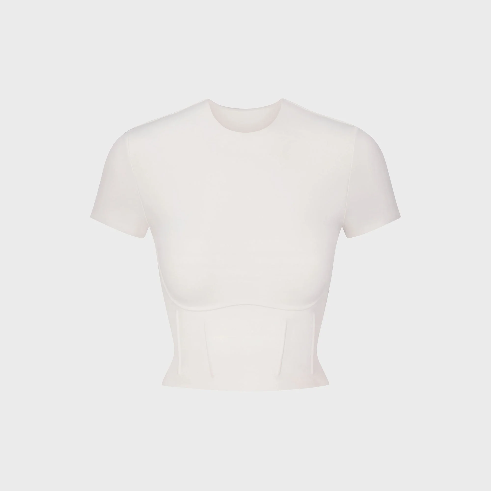 NikeSKIMS Matte Corset Cropped Top - Ivory