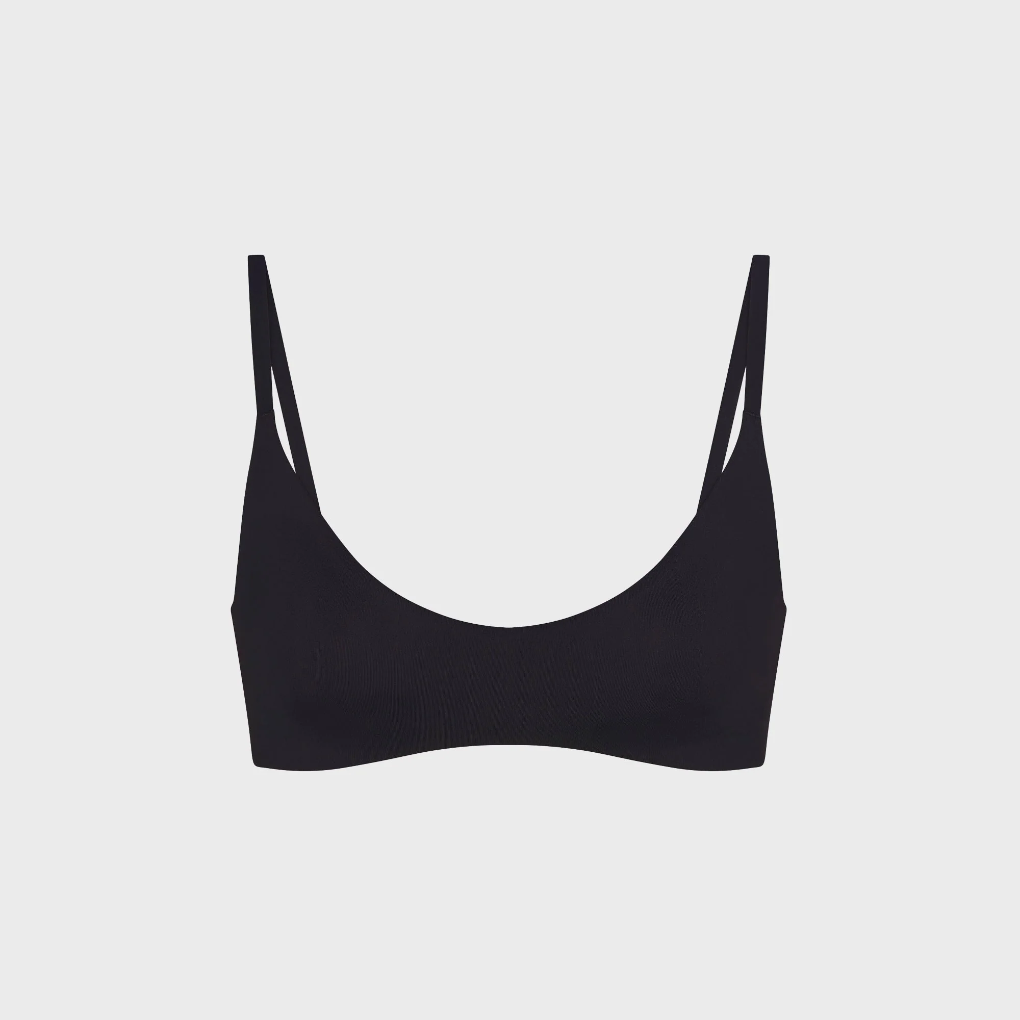 NikeSKIMS Matte Micro-Scoop Bra - Obsidian