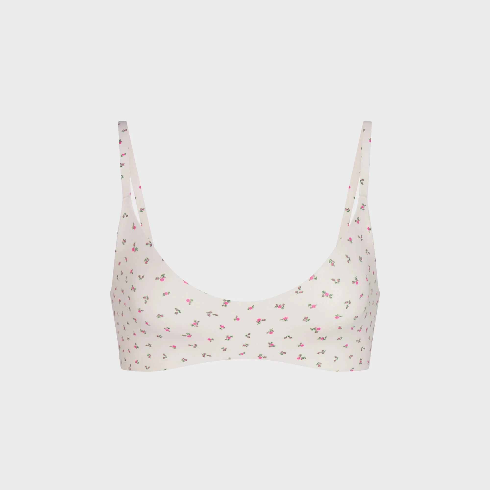 NikeSKIMS Matte Micro Scoop Bra - Ditsy Floral Print