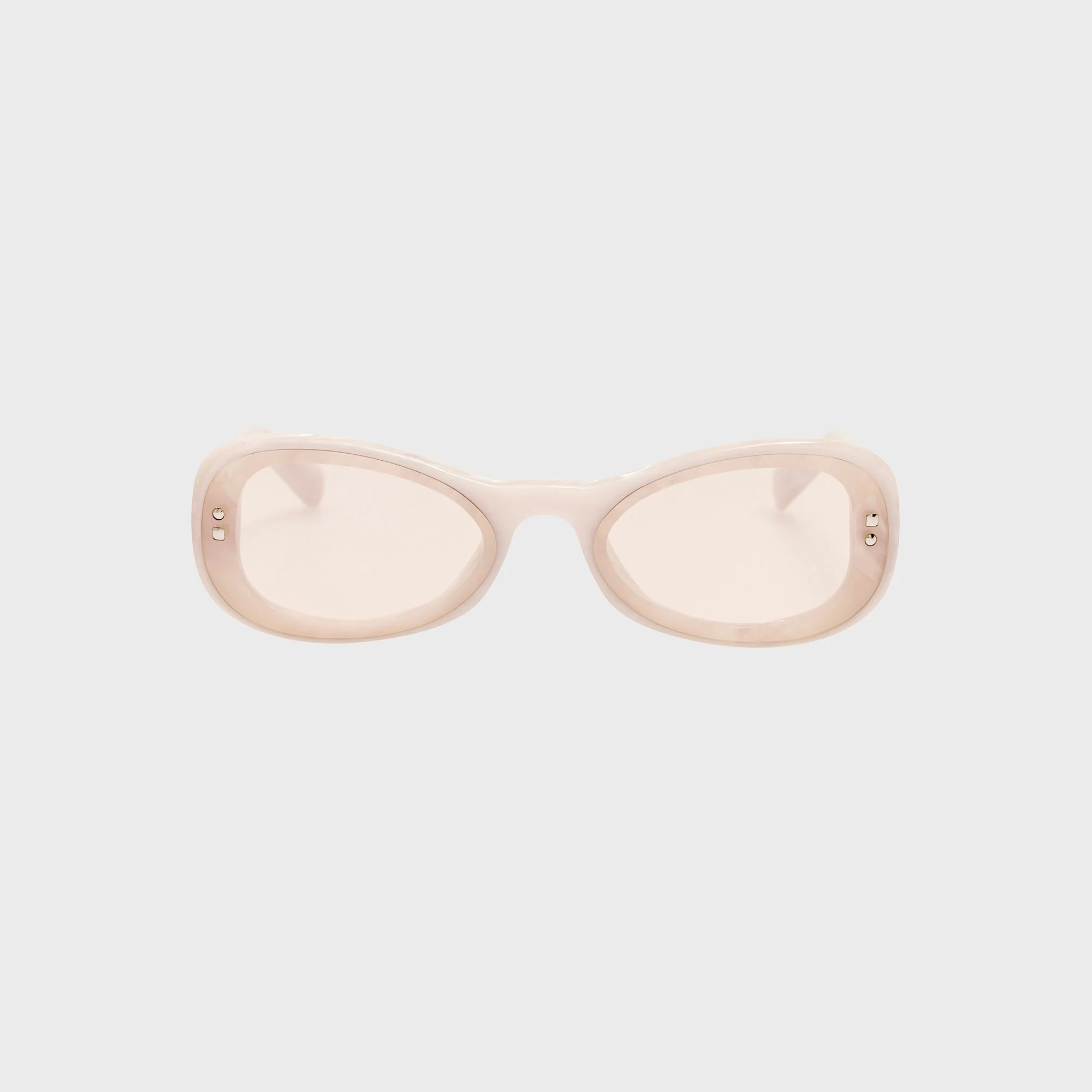 Jacquemus 194 Frames - Marble / Silver / Light Smoke