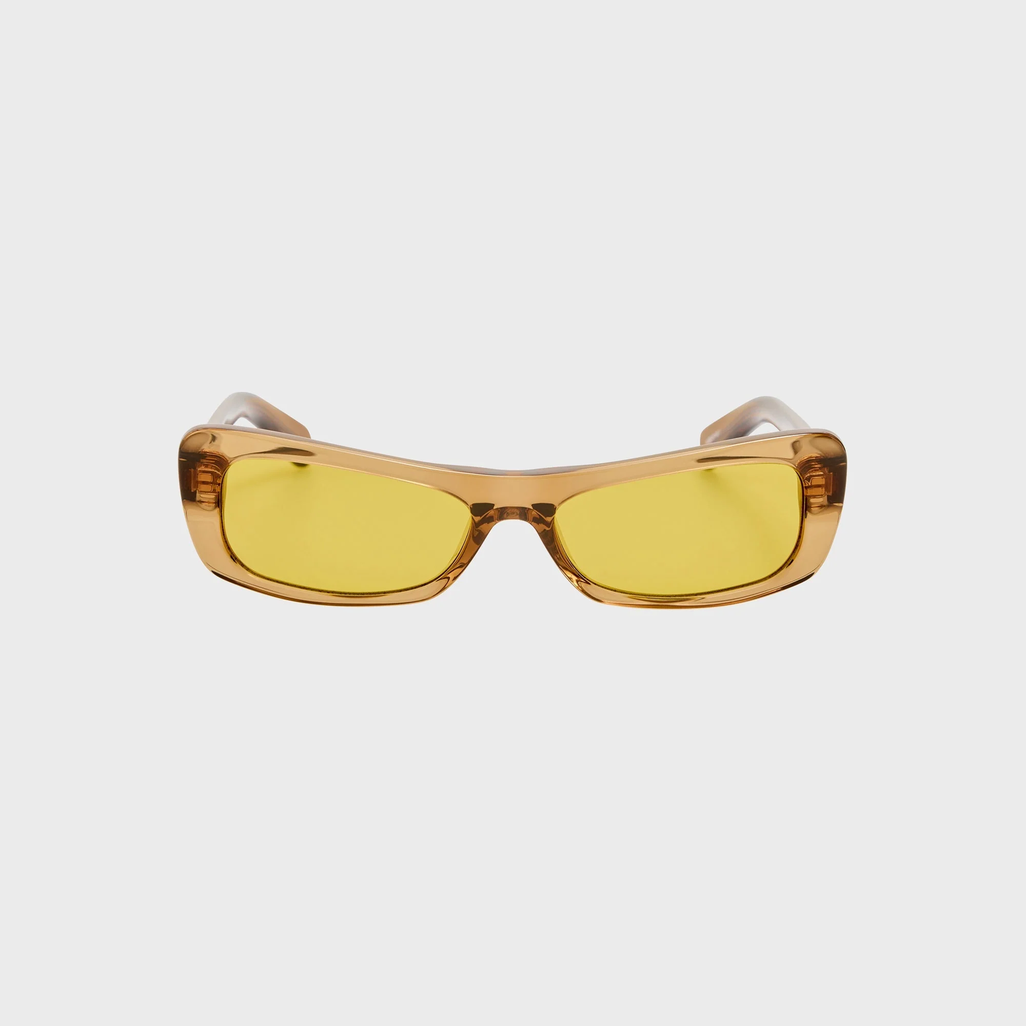 Jacquemus Capri Frames - Shiny Brown / Light Gold / Ochre
