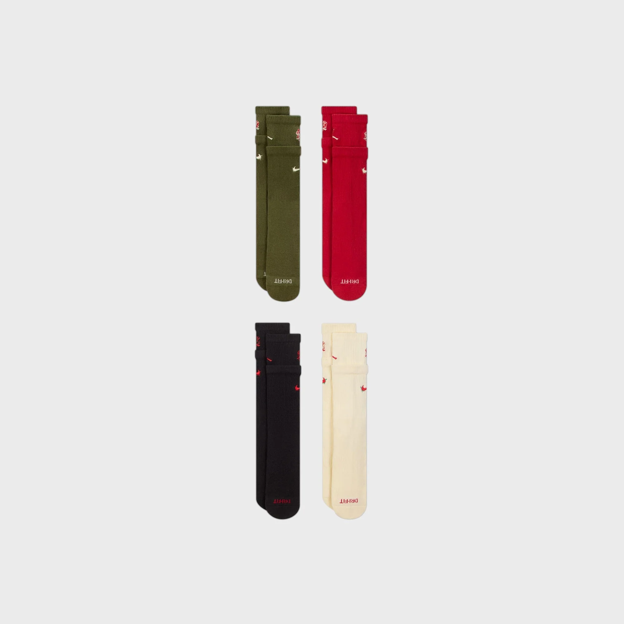 Jordan x Teyana Taylor Everyday Plus Cushioned Crew Socks - Multi