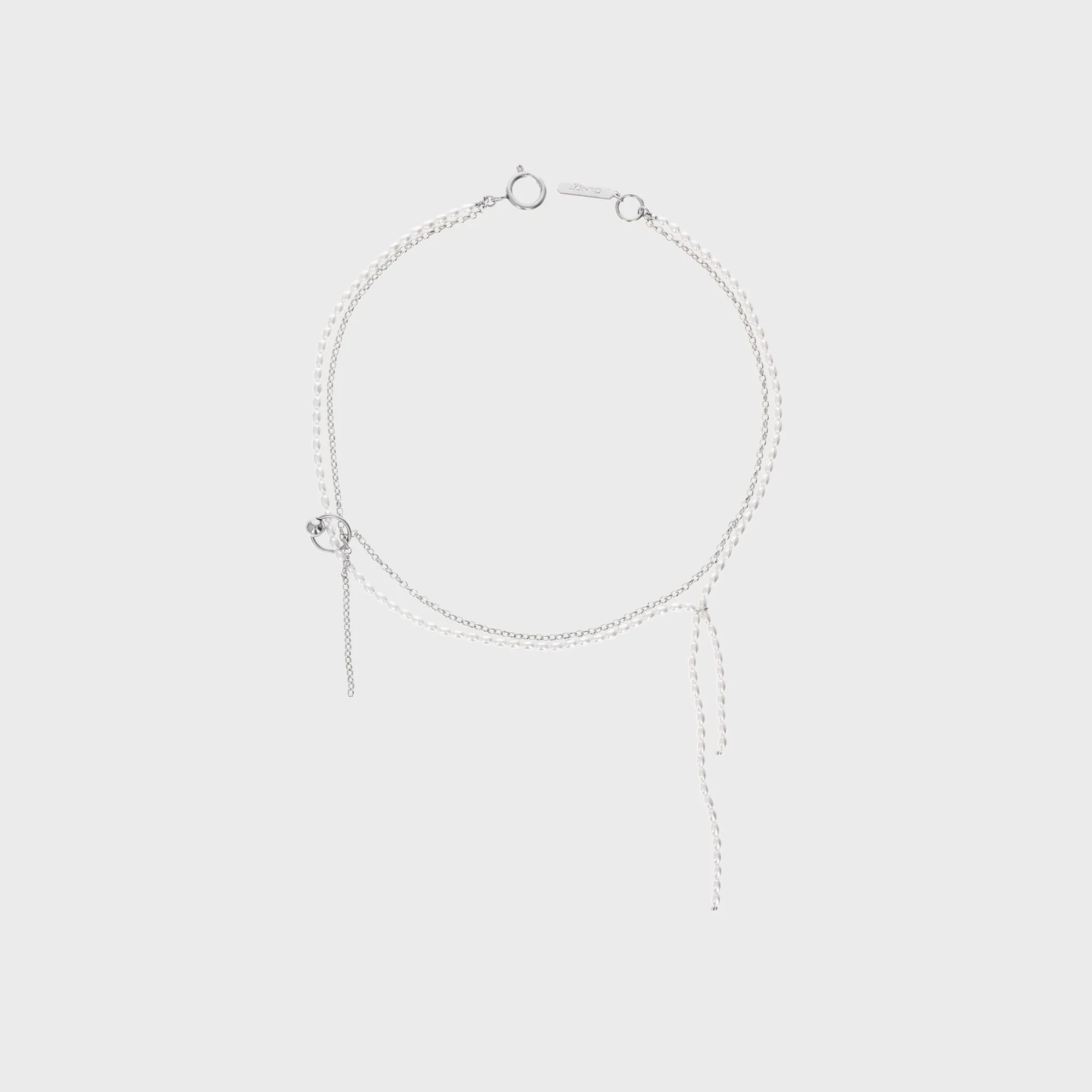 Justine Clenquet Alba Necklace - Silver