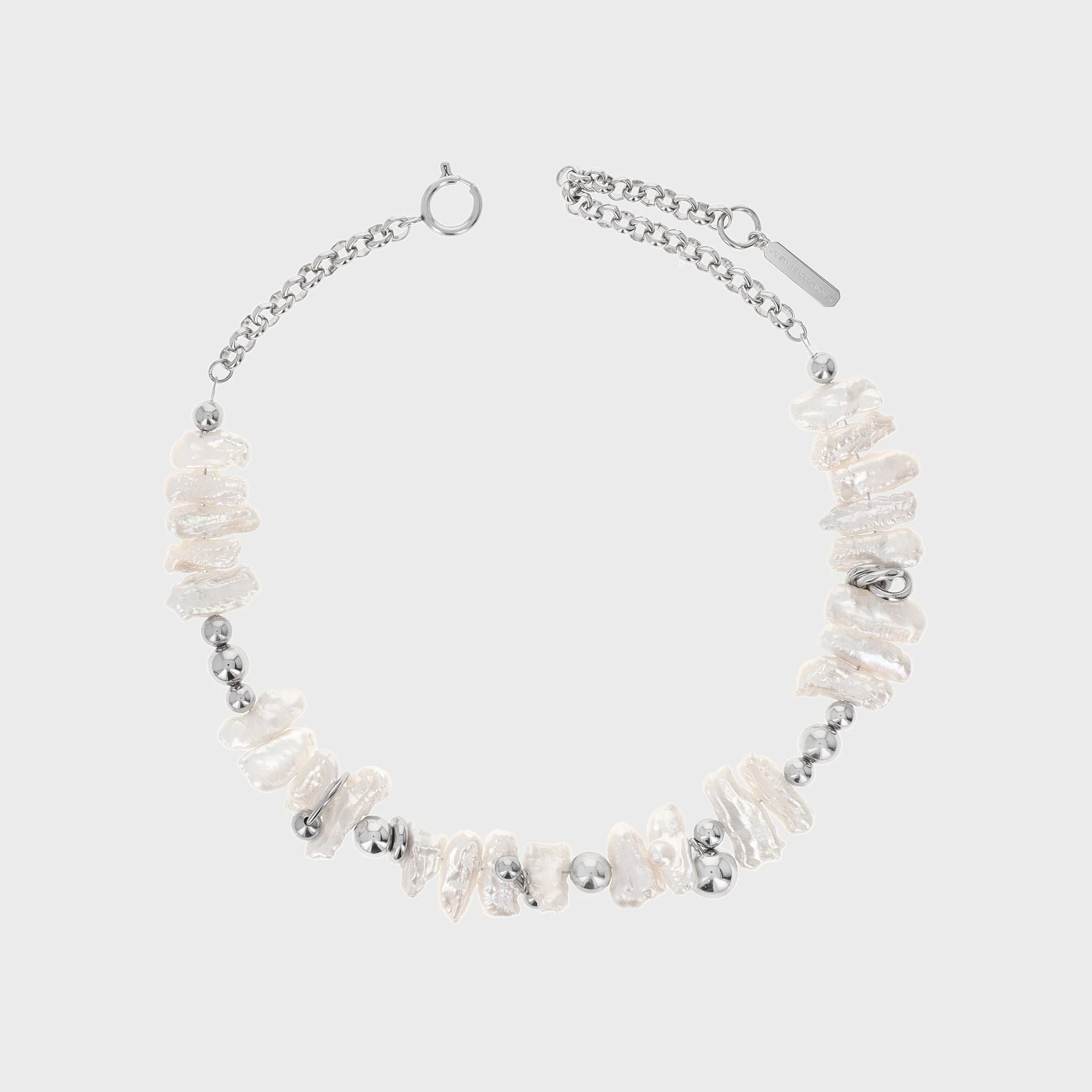 Justine Clenquet Sunny Choker - Palladium