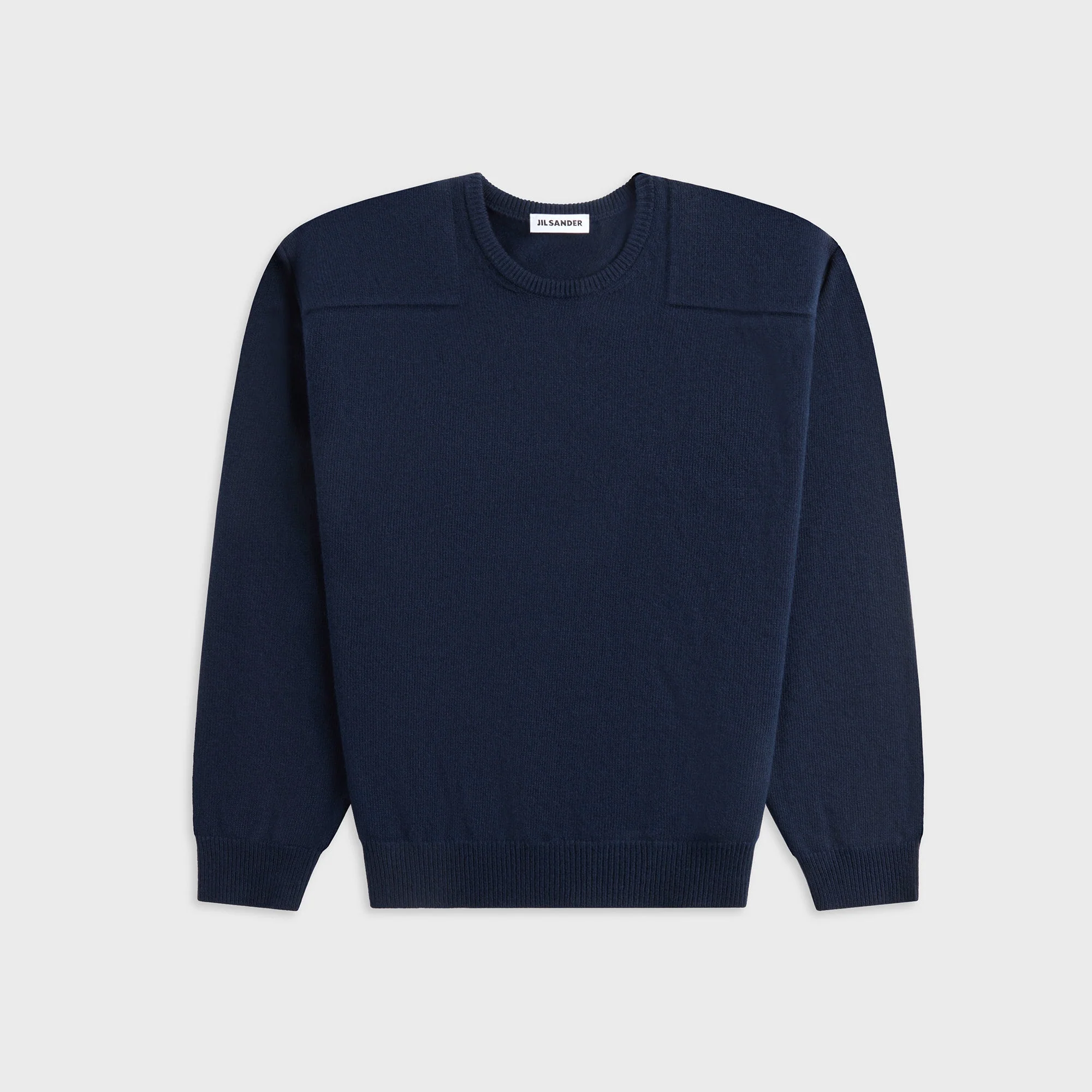 Jil Sander Panelled Crewneck Sweater - Nightfall