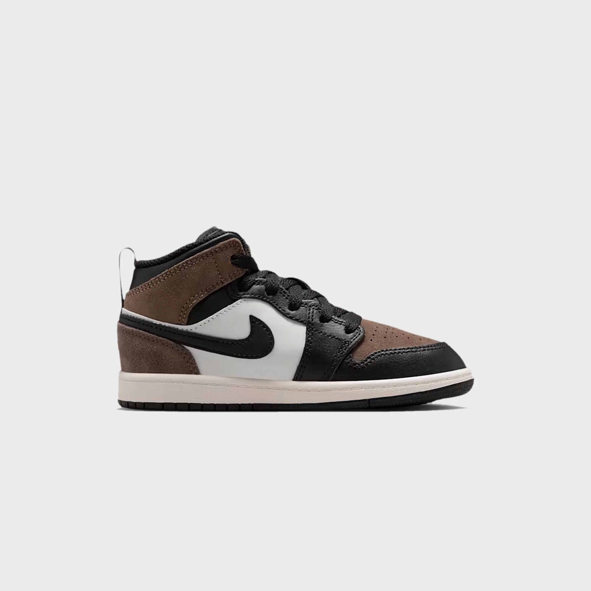 Jordan PS Jordan 1 Mid - Black / Palomino / University Red / Phantom