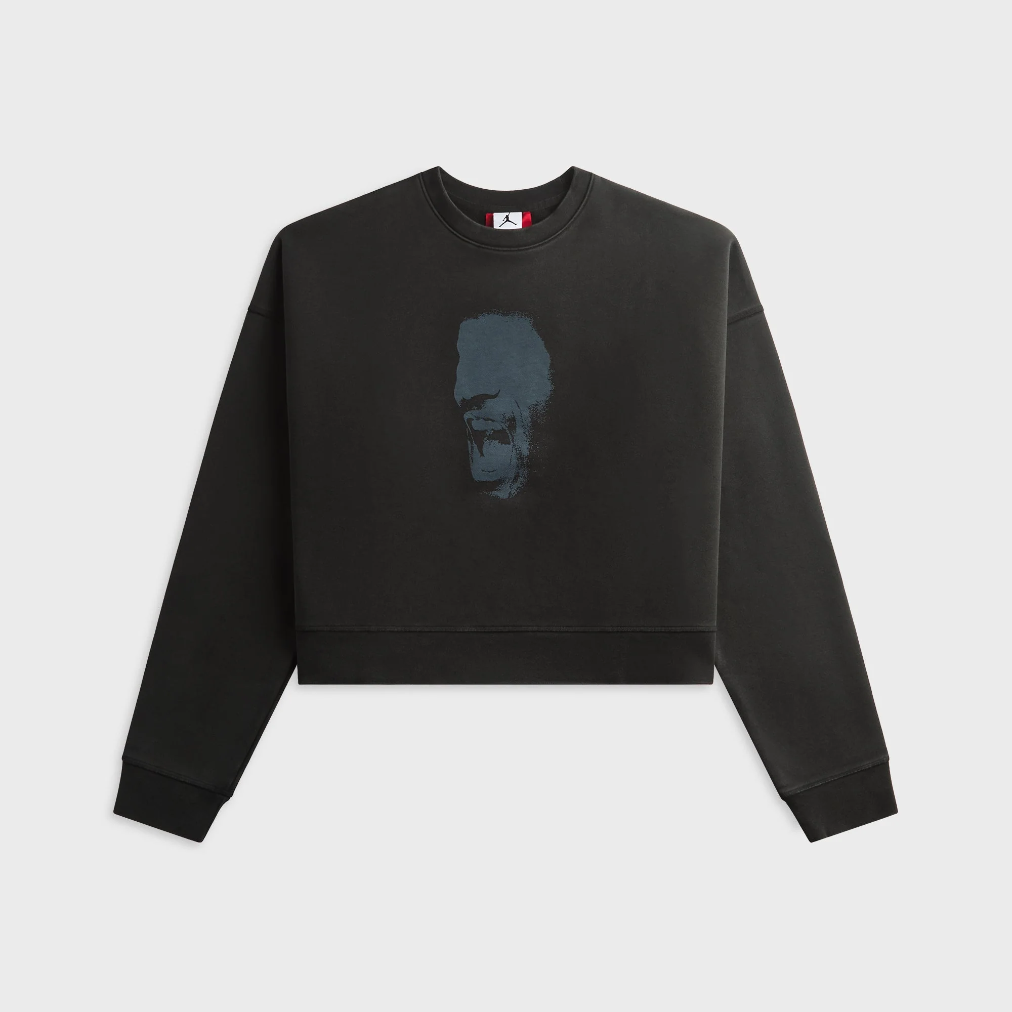 Jordan x IH Cropped Fleece Crewneck Sweatshirt - Black