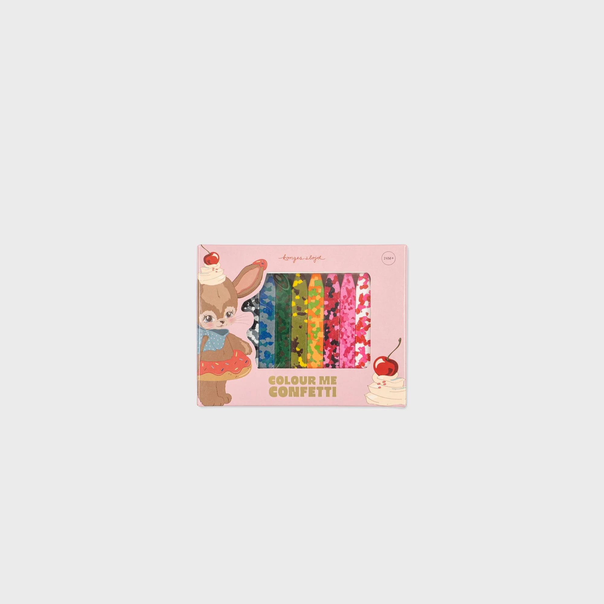 Konges Sl?jd Confetti Crayons - Bunny
