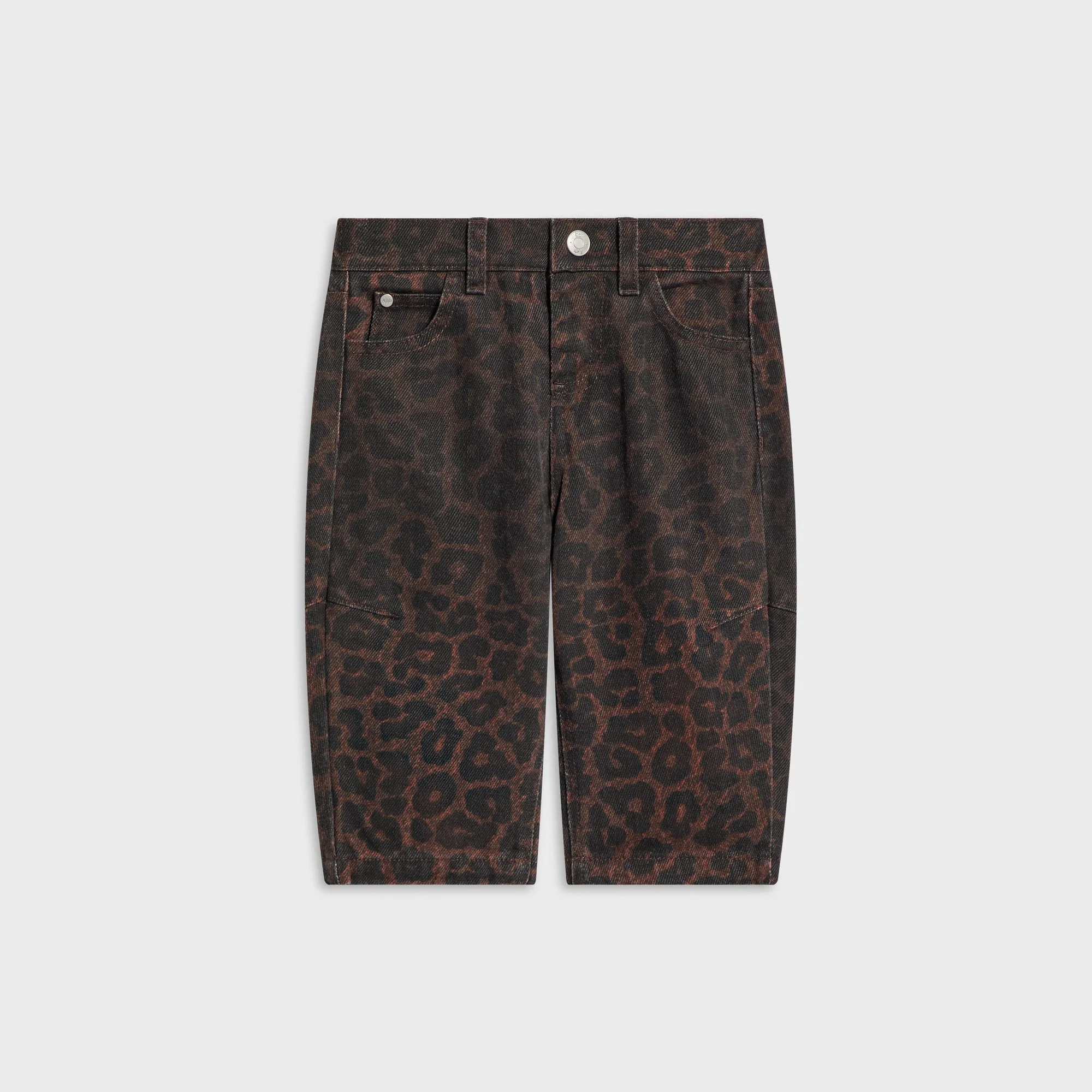 Kith Baby Leopard Heston Wide Leg Jean - Incognito