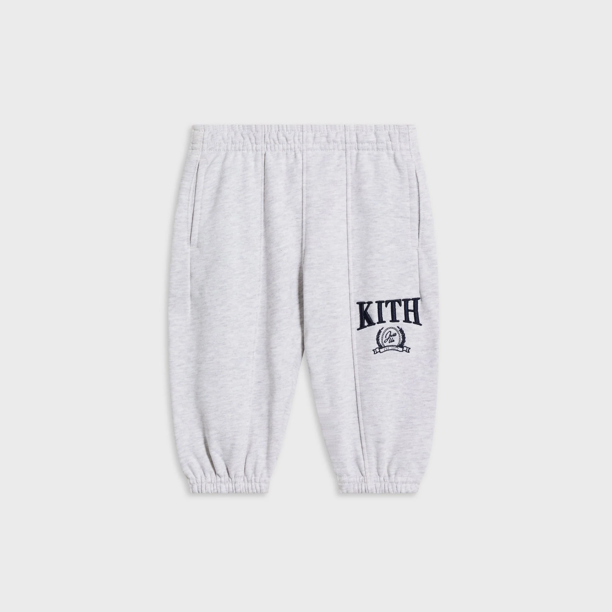 Kith Baby Collegiate Nelson Sweatpant - Light Heather Grey