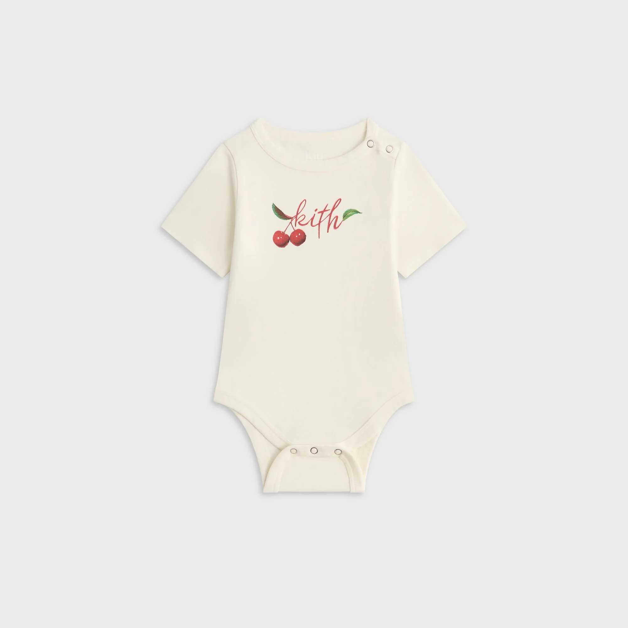 Kith Baby Cherry Short Sleeve Bodysuit - Silk