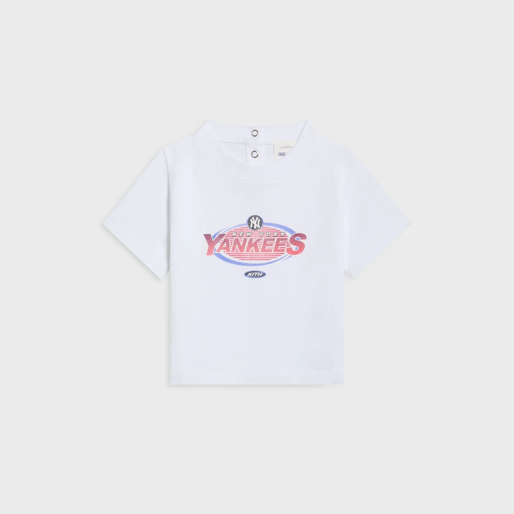 Kith Baby for the New York Yankees Retro Tee - White
