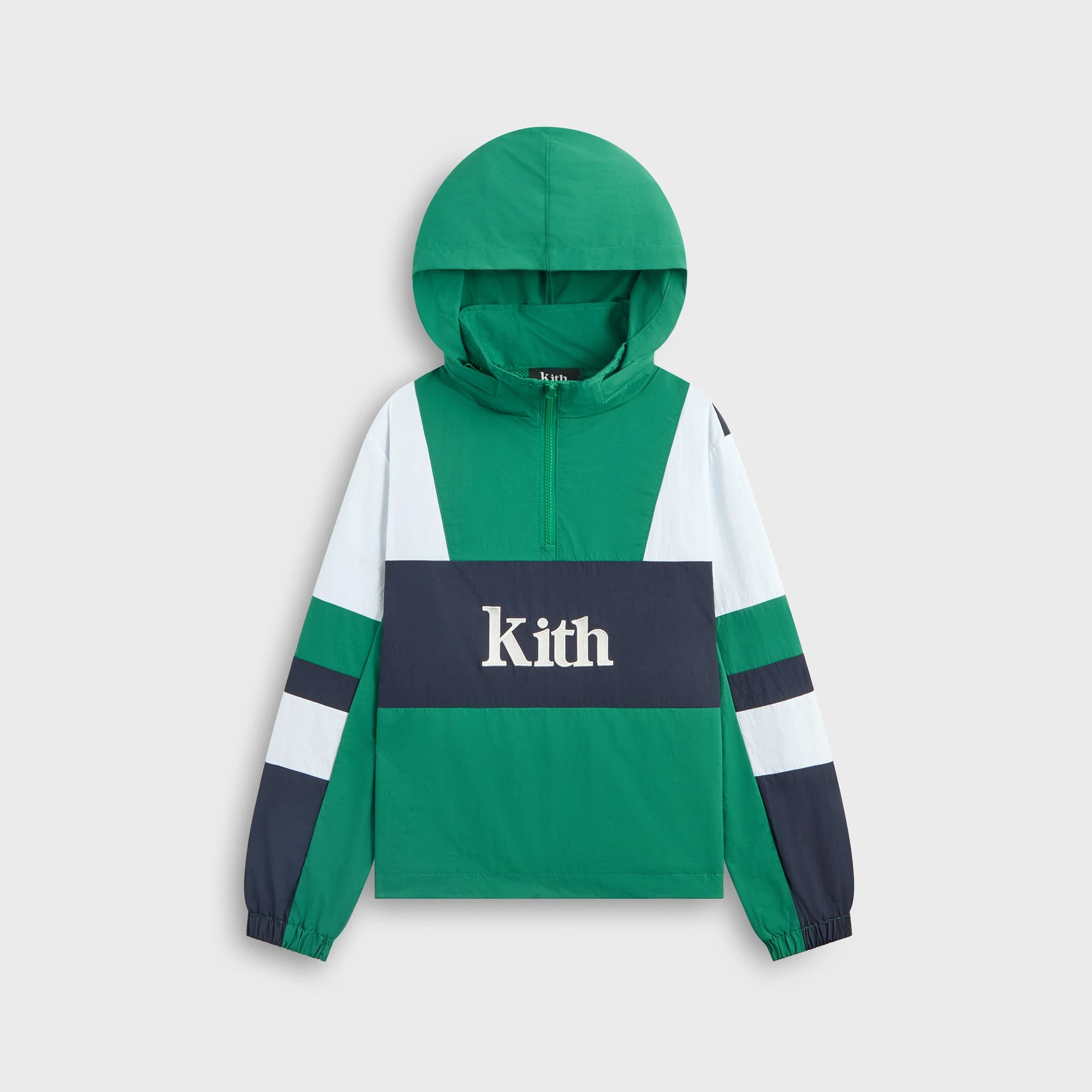 Kith Kids Blocked Linden Harrison Pullover - Newt