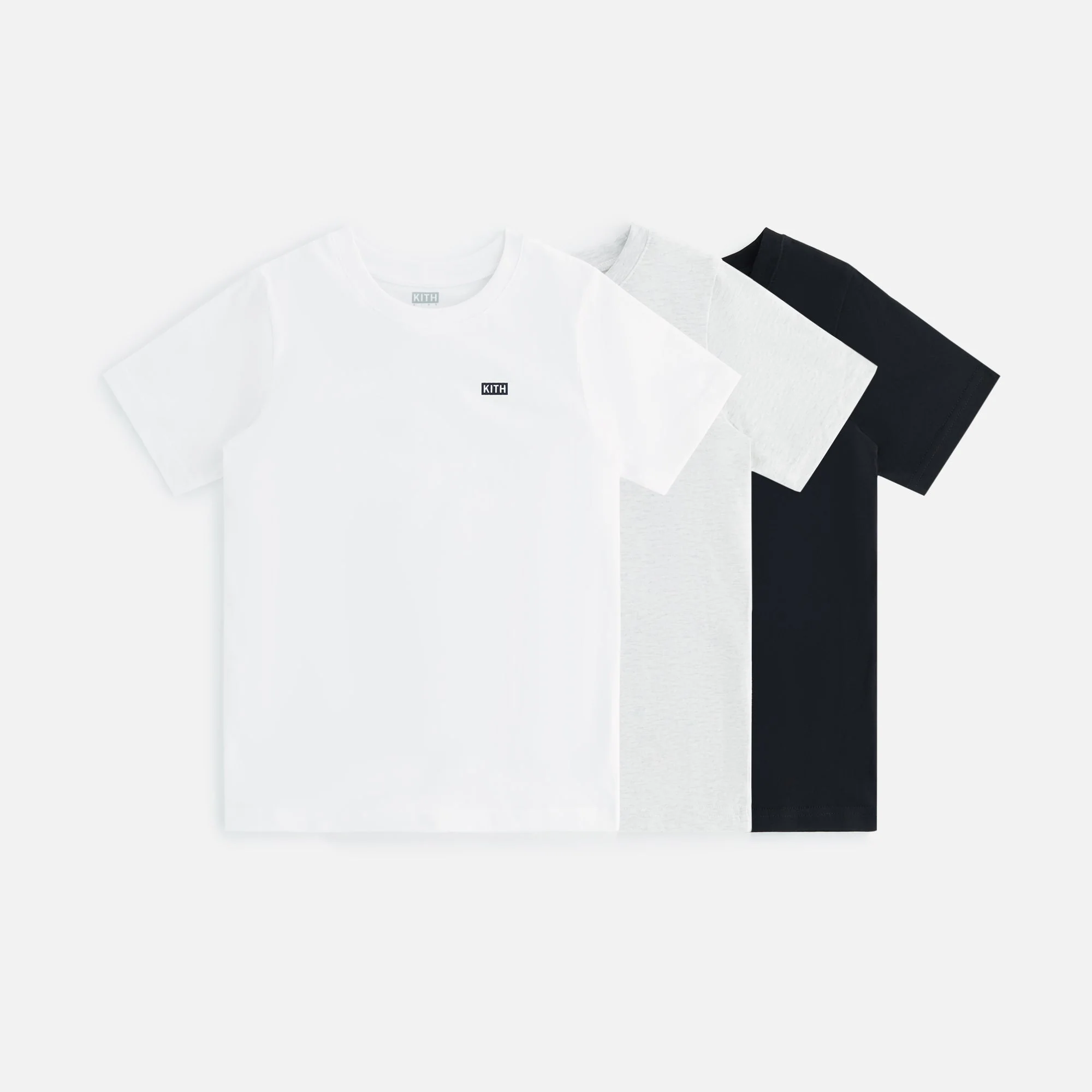Kith Kids 3-Pack Origins Tee - Black