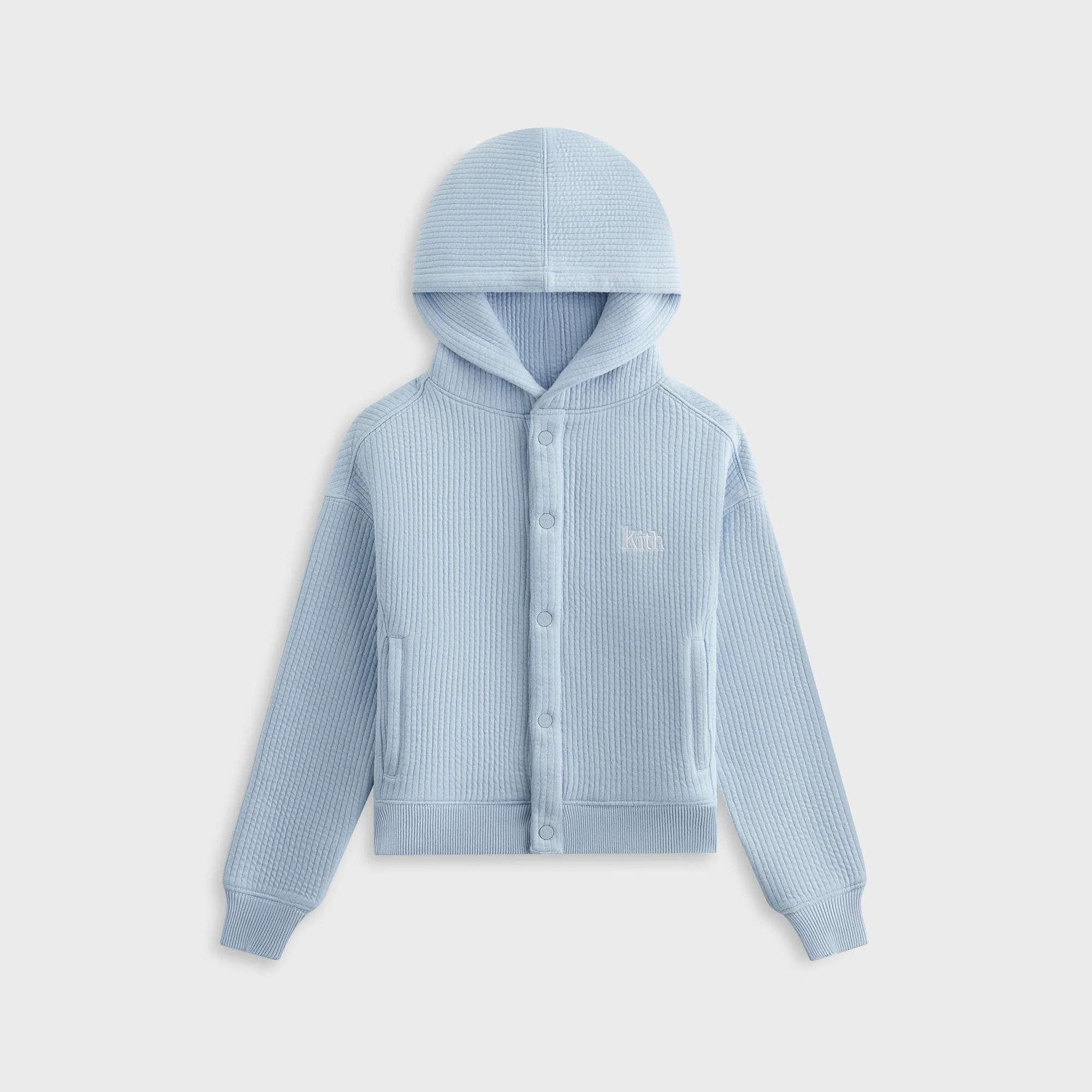 Kith Kids Snapfront Nelson Hoodie - Daydream