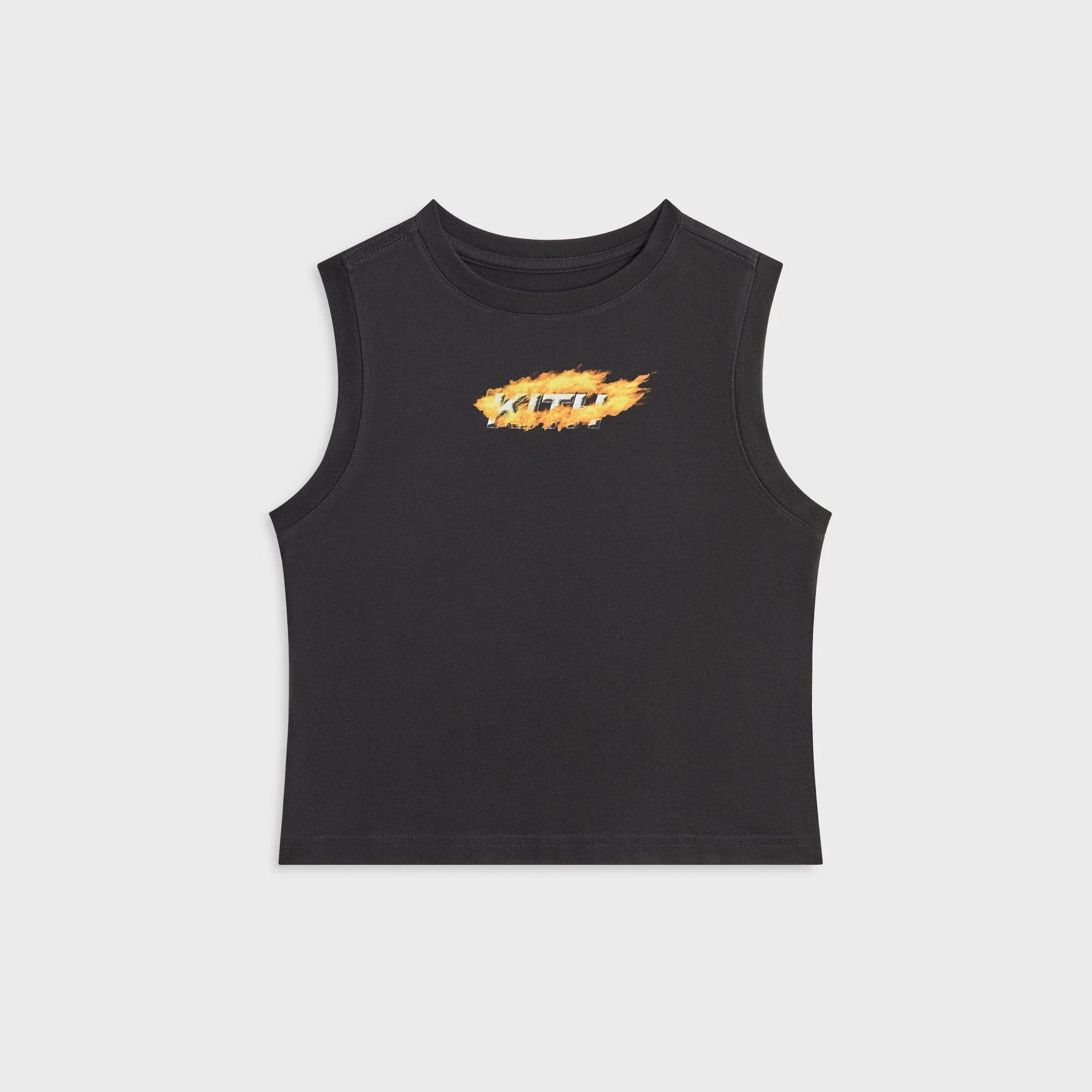 Kith Kids Orbit Flame Muscle Tank - Black