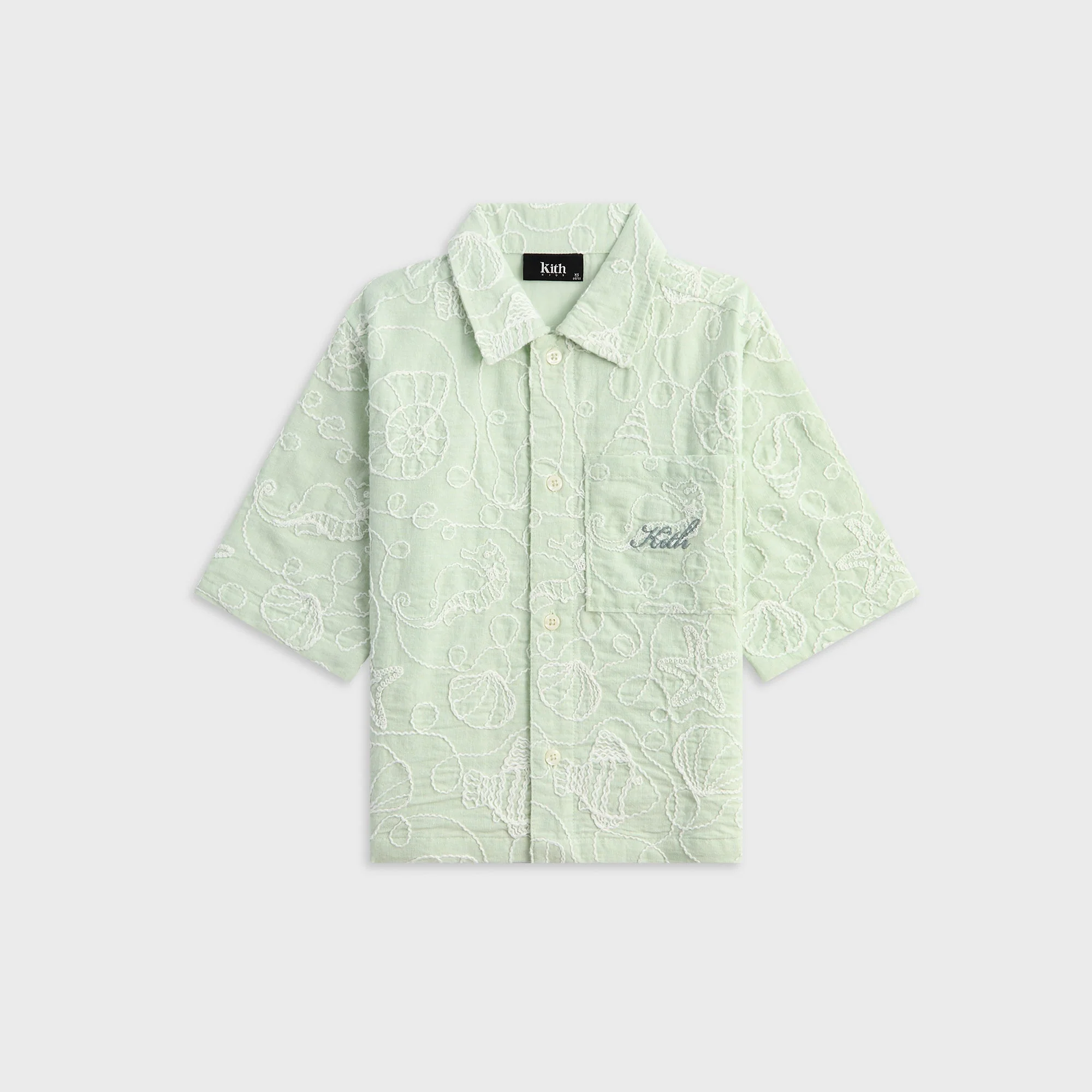 Kith Kids Seaside Bennet Camp Shirt - Tidal