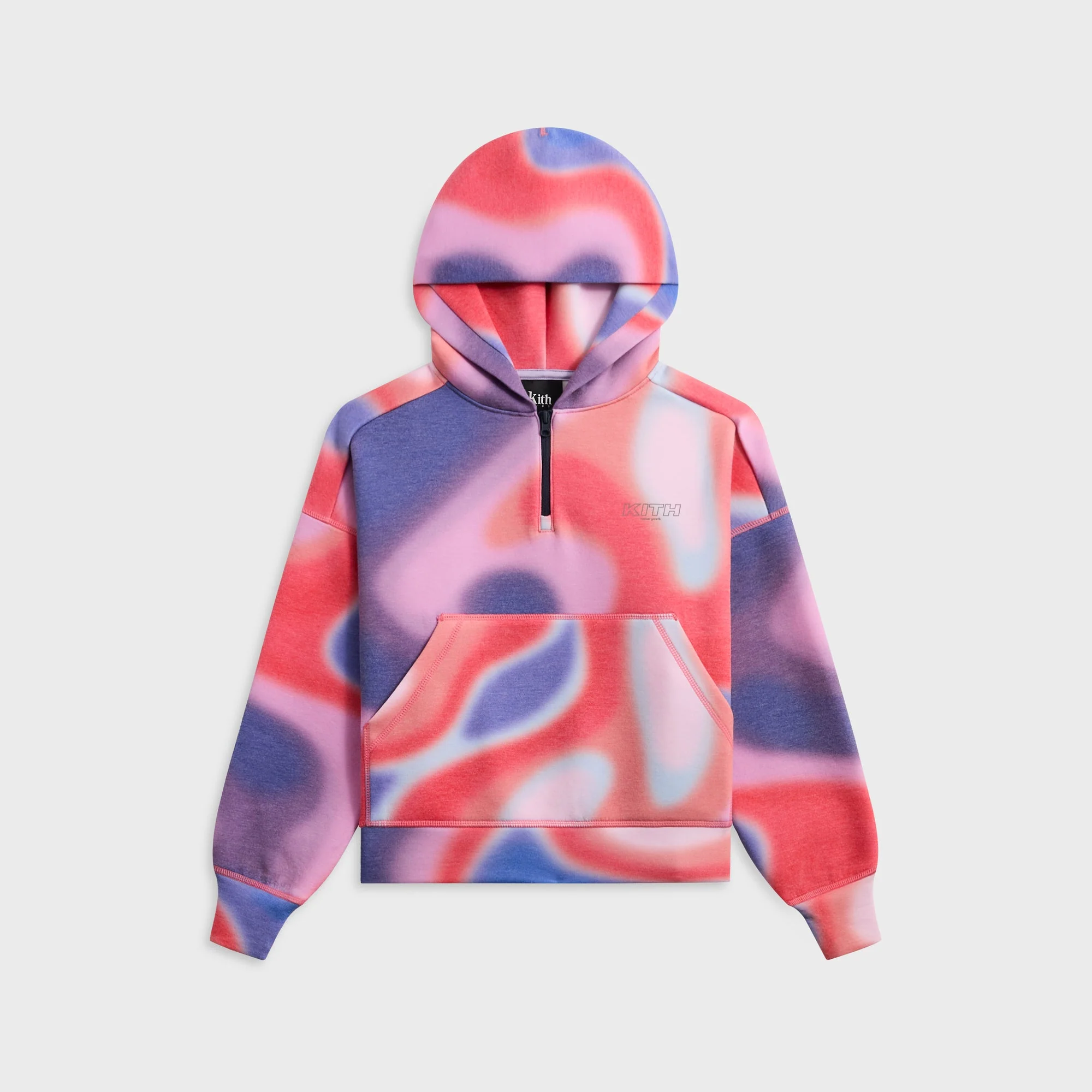Kith Kids Printed Adinah Quarter Zip - Tempo