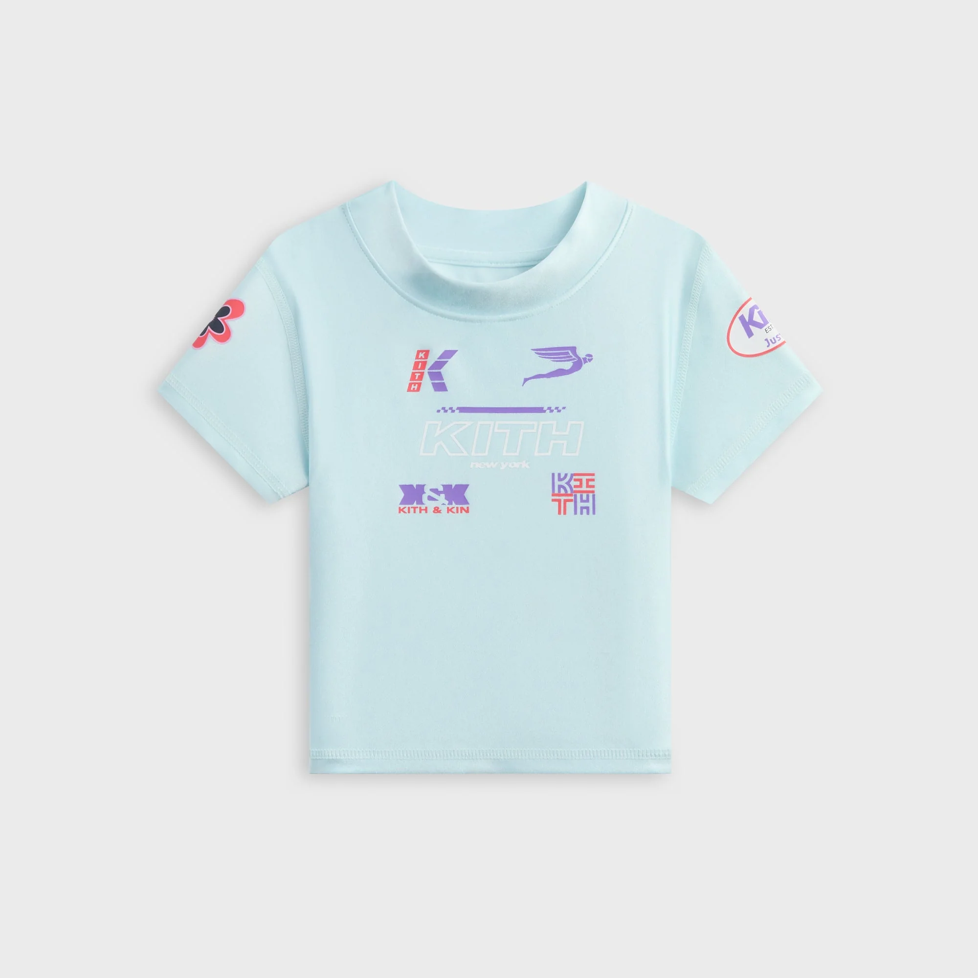 Kith Kids Active Mulberry Logo Tee - Surry