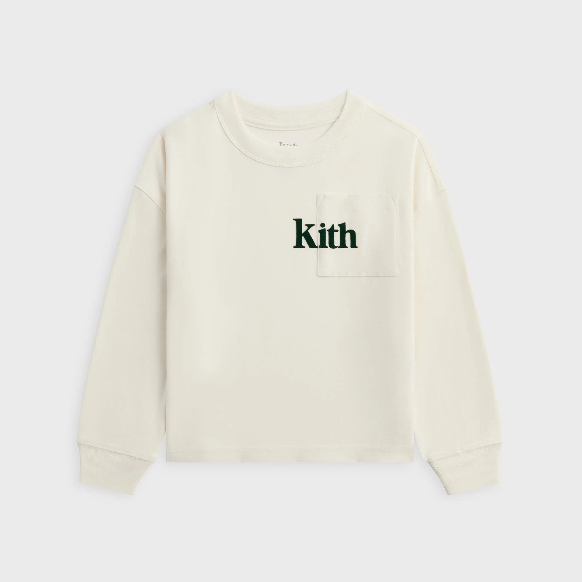 Kith Kids Long Sleeve Quinn Tee - Silk