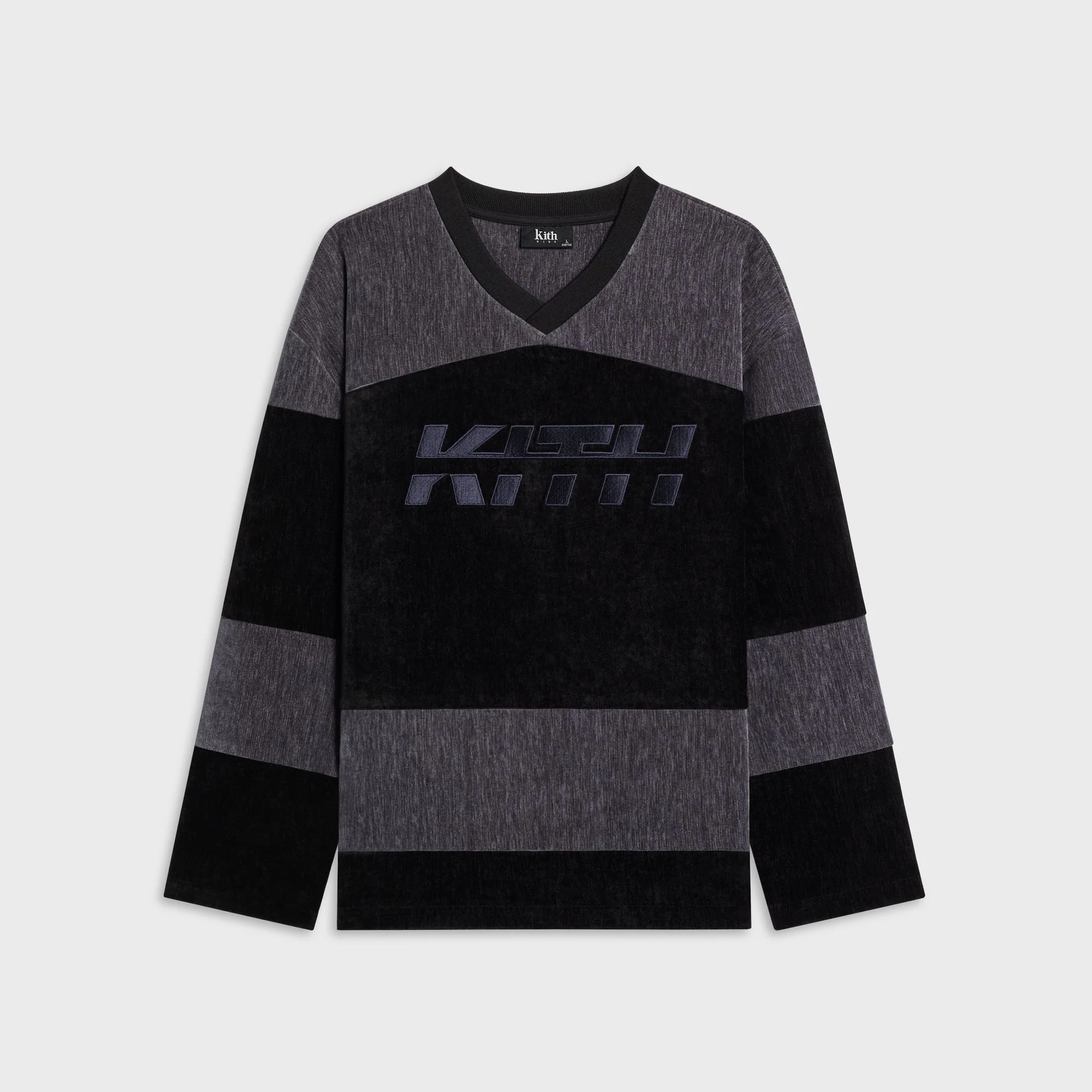Kith Kids Textured Malik Jersey - Battleship