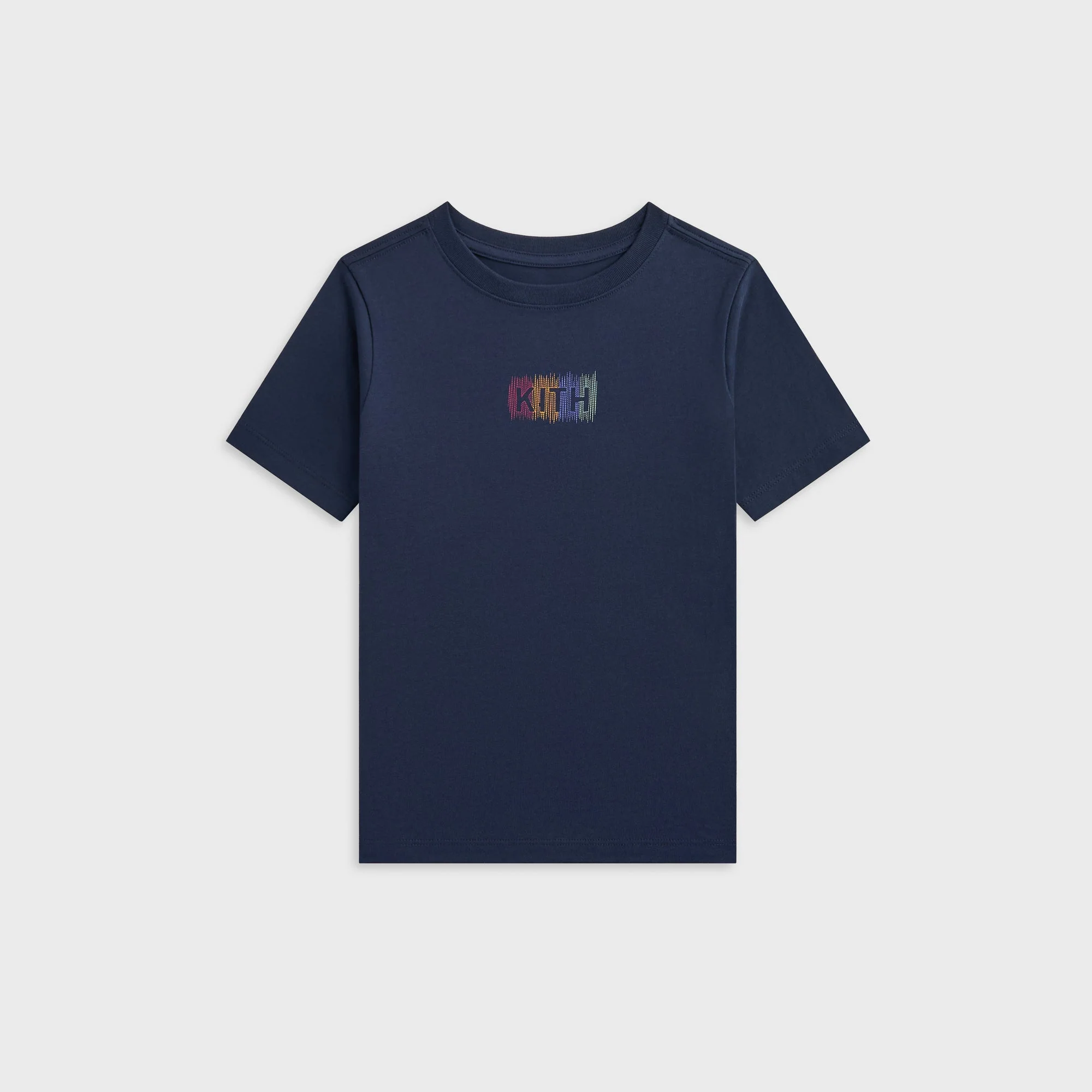 Kith Kids Sketched Classic Logo Tee - Nocturnal