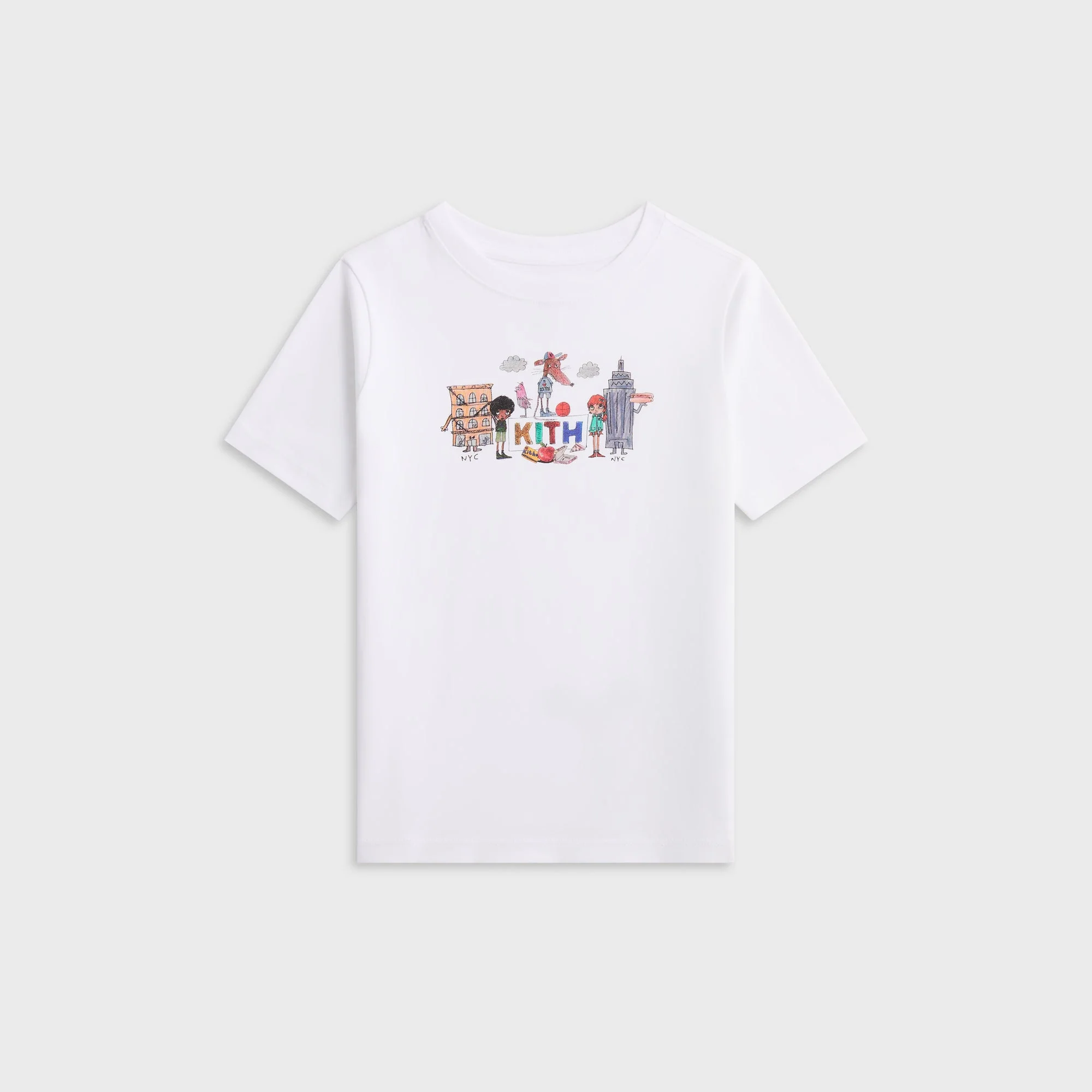 Kith Kids for Matthew Langille Graphic Tee - White