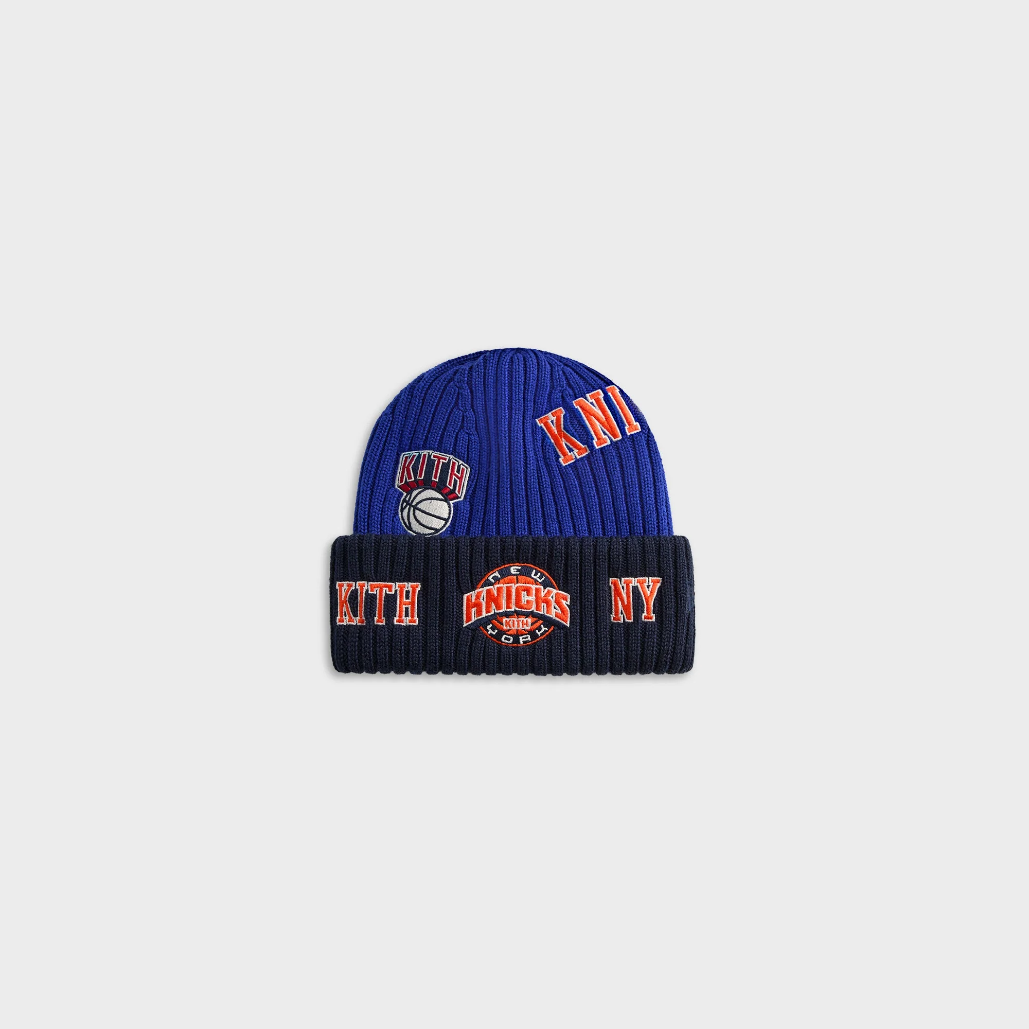 Kith Kids for the New York Knicks Knit Beanie - Royal