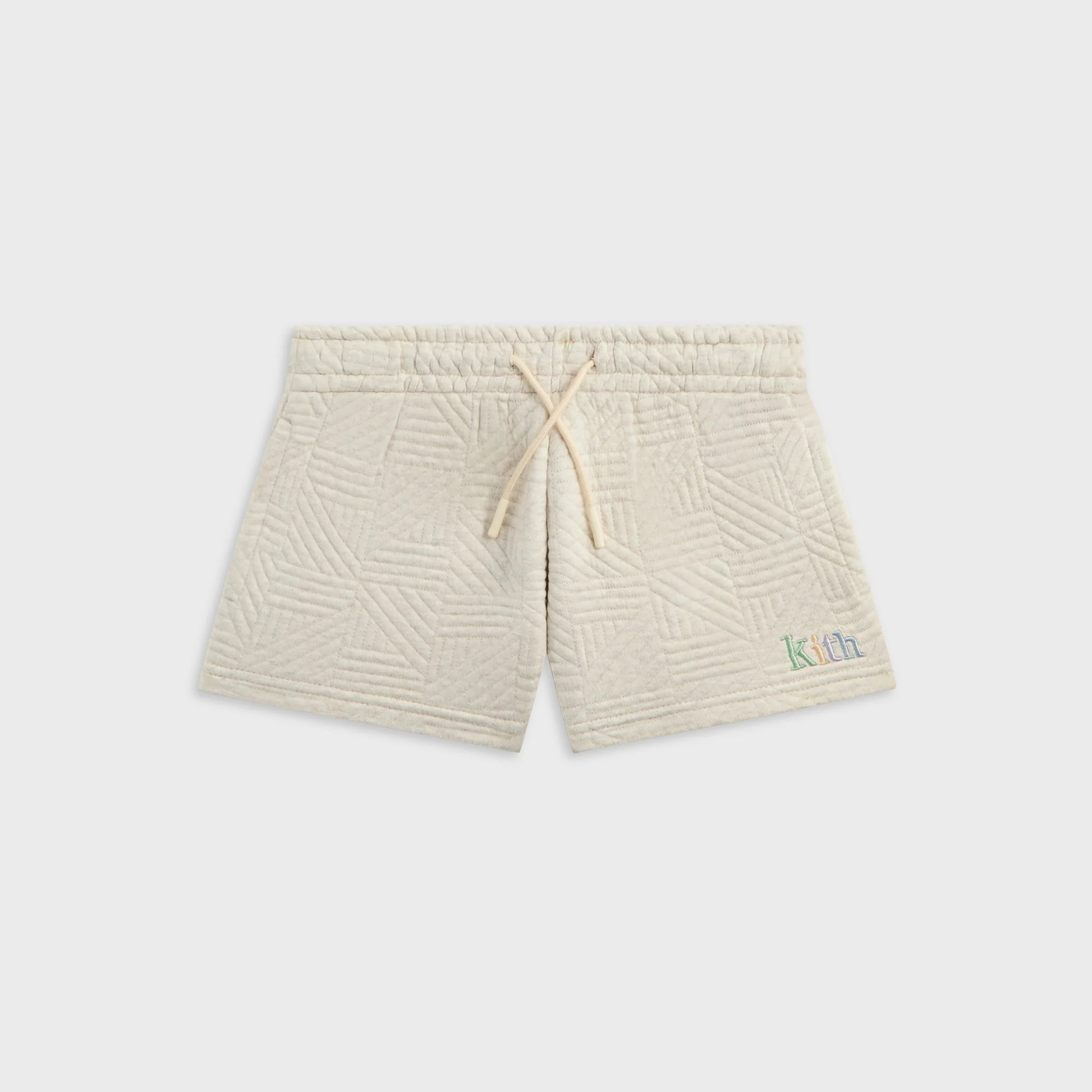 Kith Kids Quilted Liam Short - Sandy Heather