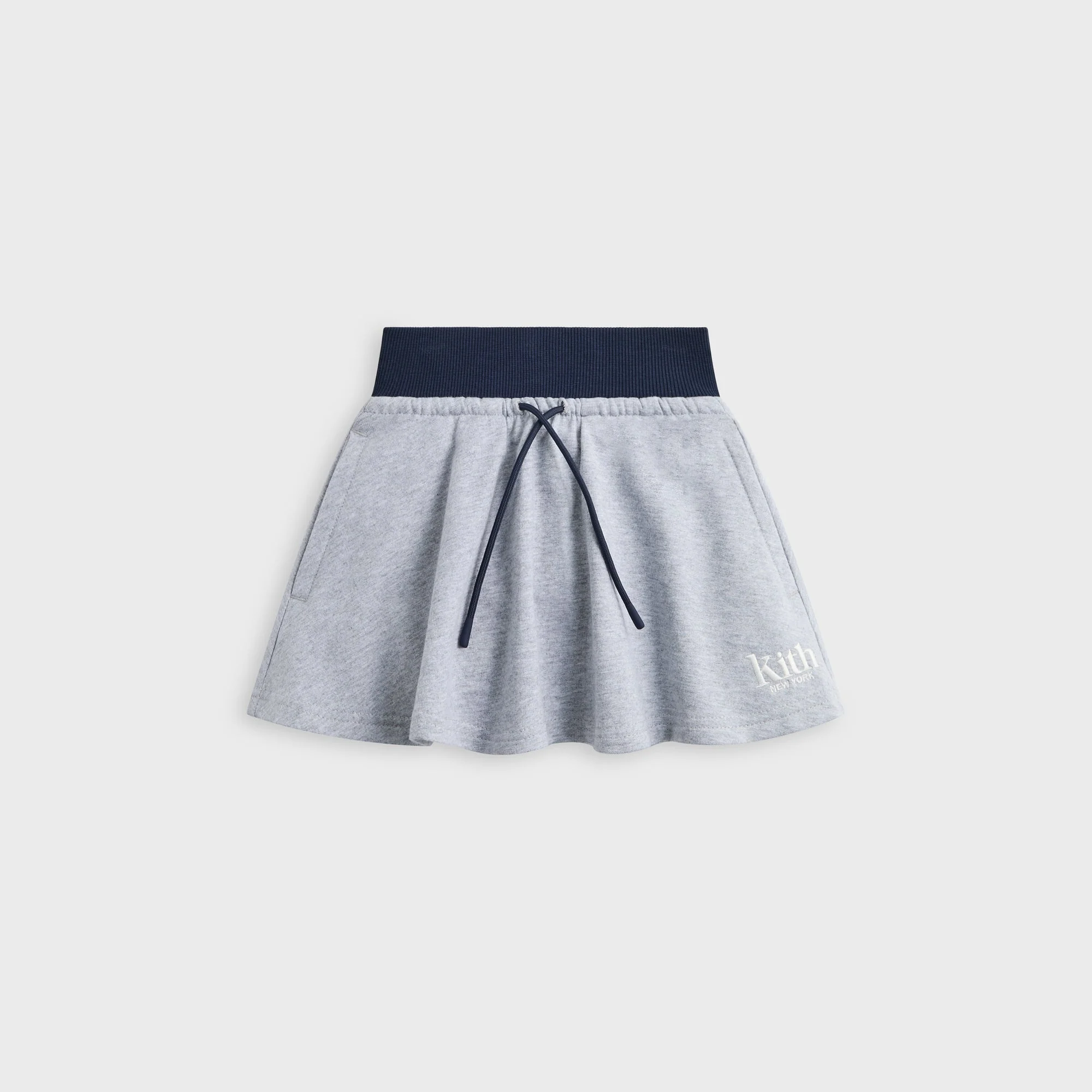 Kith Kids Logo Riley II Skort - Medium Heather Grey