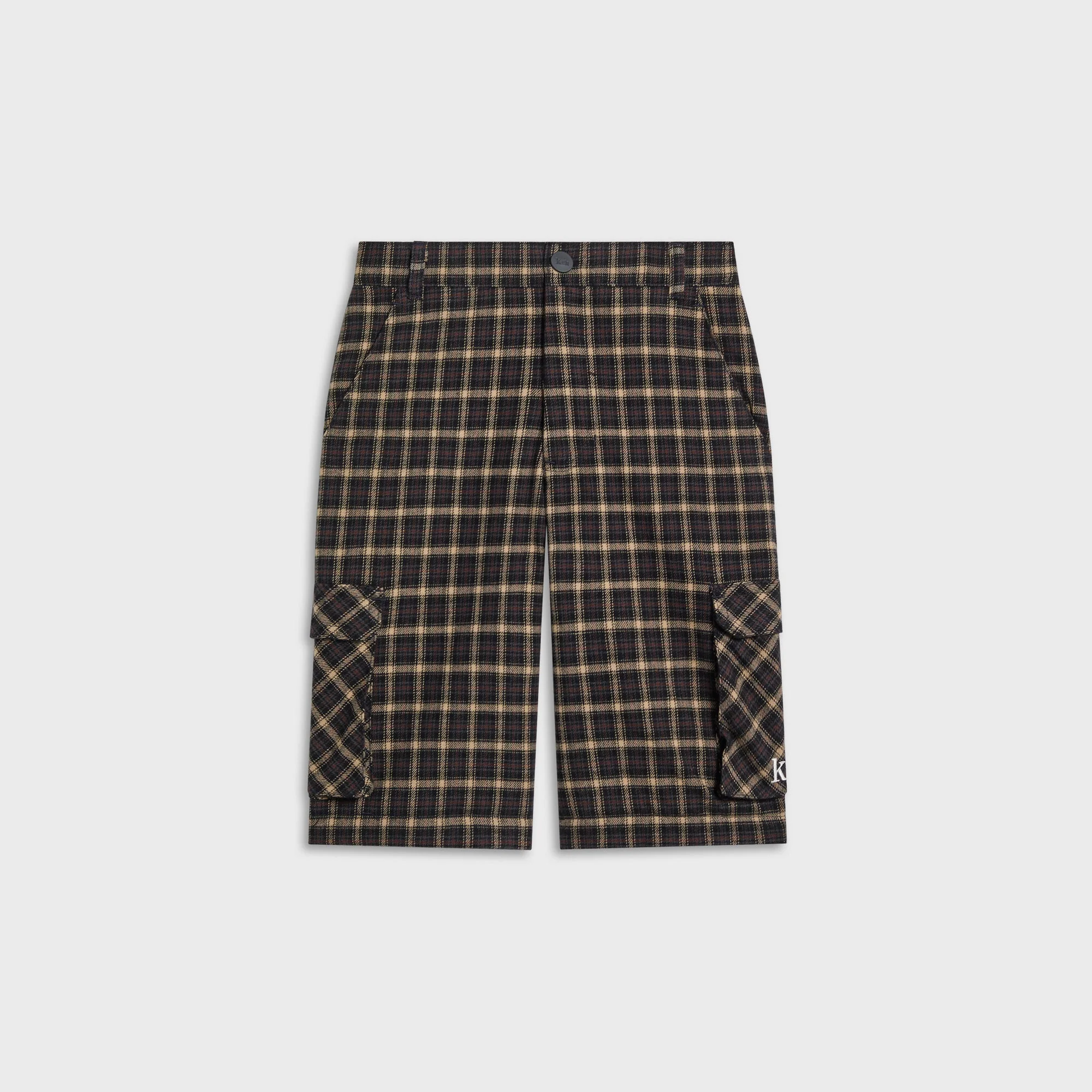 Kith Kids Micro Plaid Cole Short - Chest