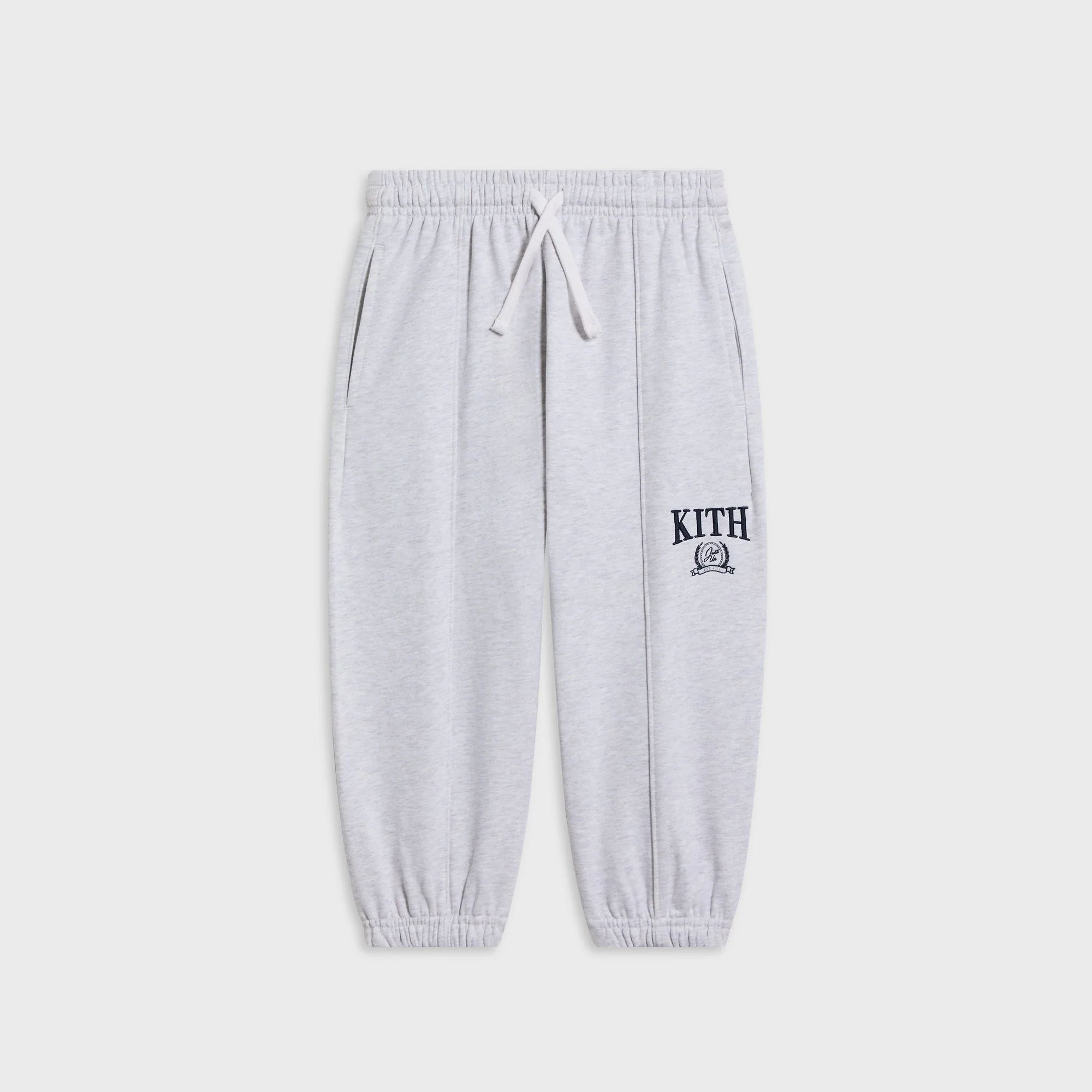 Kith Kids Collegiate Nelson Sweatpant - Light Heather Grey