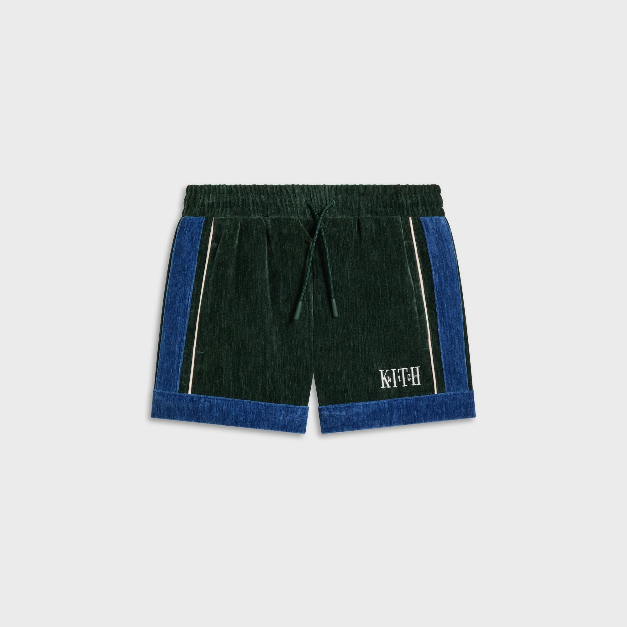Kith Kids Velour Paneled Short - Stadium