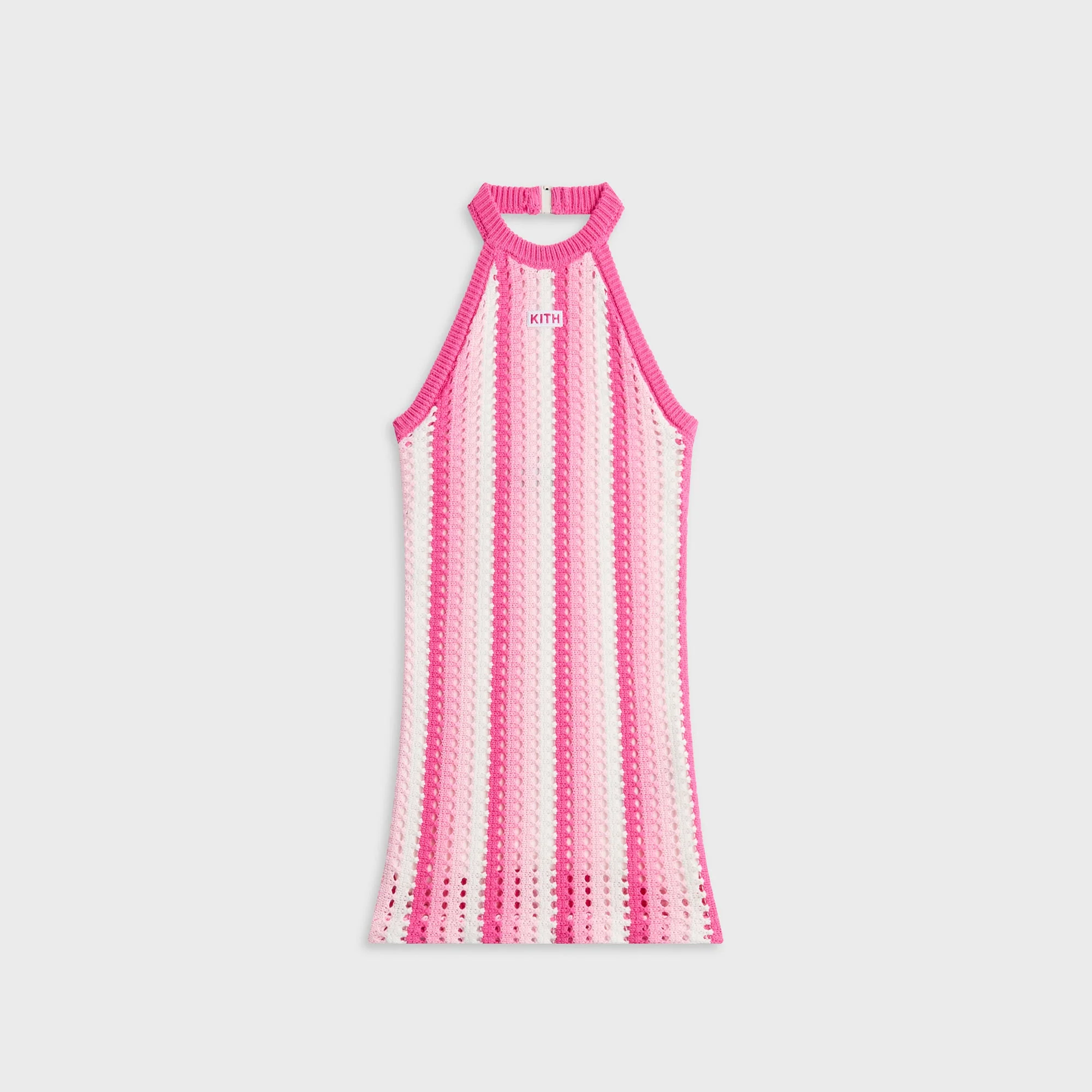 Kith Kids Open Knit Rivera Dress - Canna